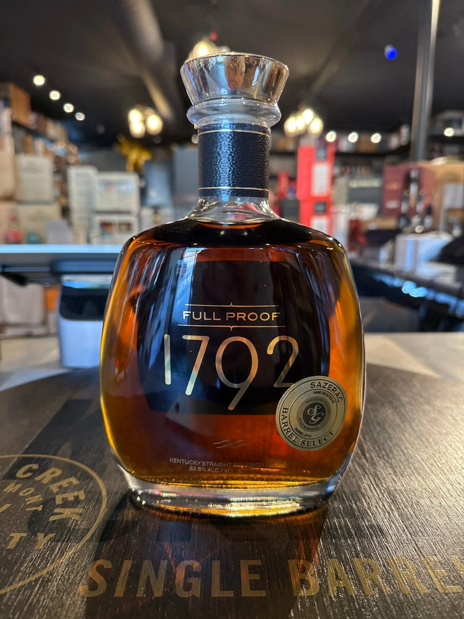 1792 Full Proof Single Barrel #715 125 Proof 750ml