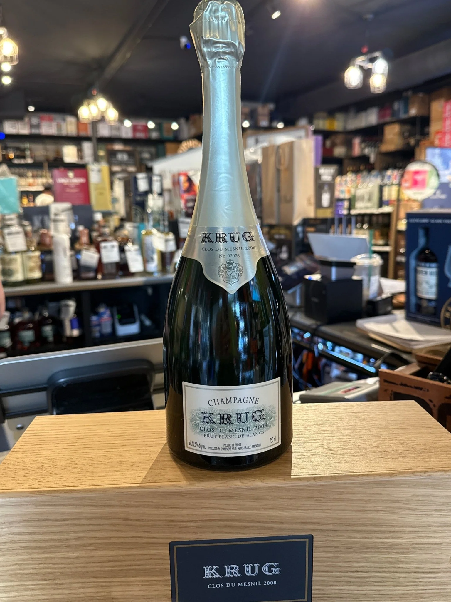 2008 Krug "clos Du Mesnil" Brut Blanc De Blancs Champagne 750ml