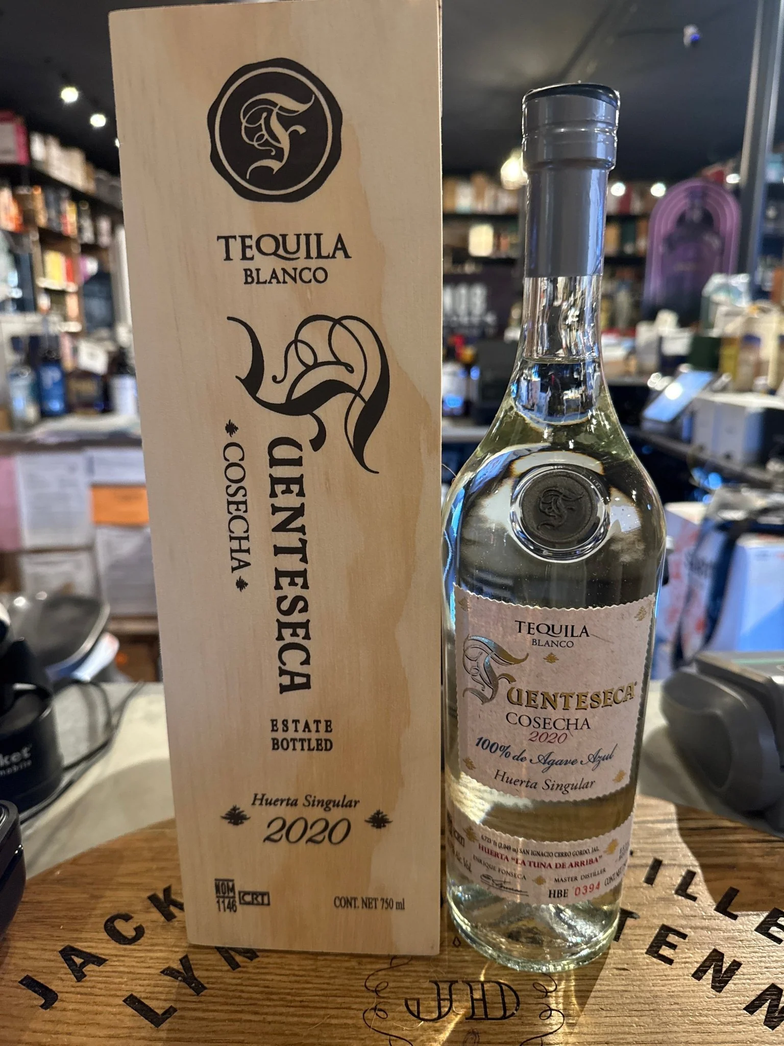 2020 Fuenteseca Cosecha Tequila Blanco 750ml LA Tuna De Arriba Huerta Singular