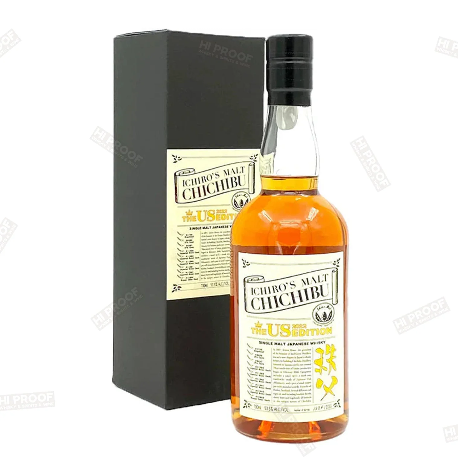 2022 Ichiro’s Malt Chichibu the Us Edition Single Malt Whisky 700ml