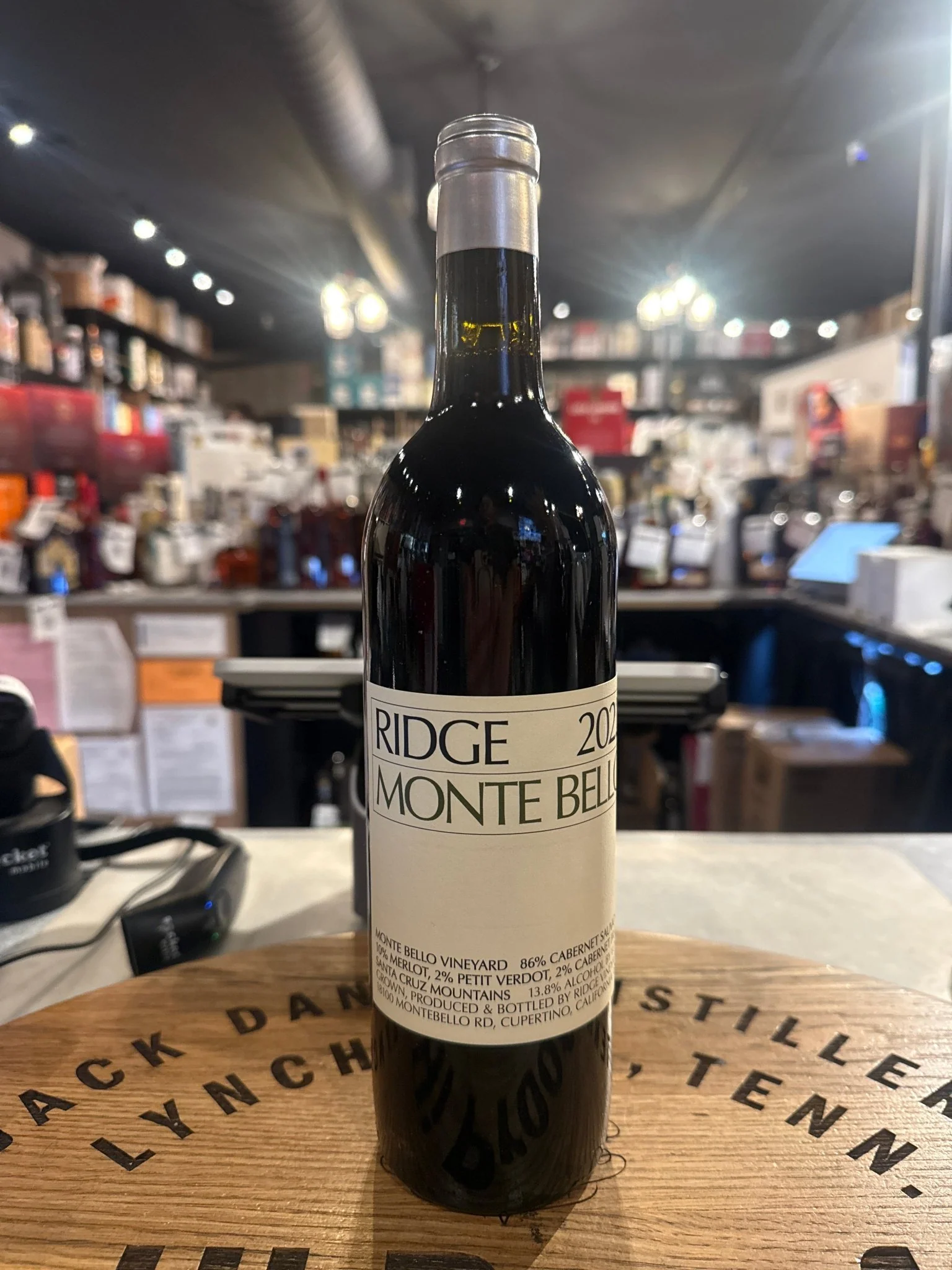 2022 Ridge Vineyards Monte Bello Cabernet Sauvignon Blend 750ml