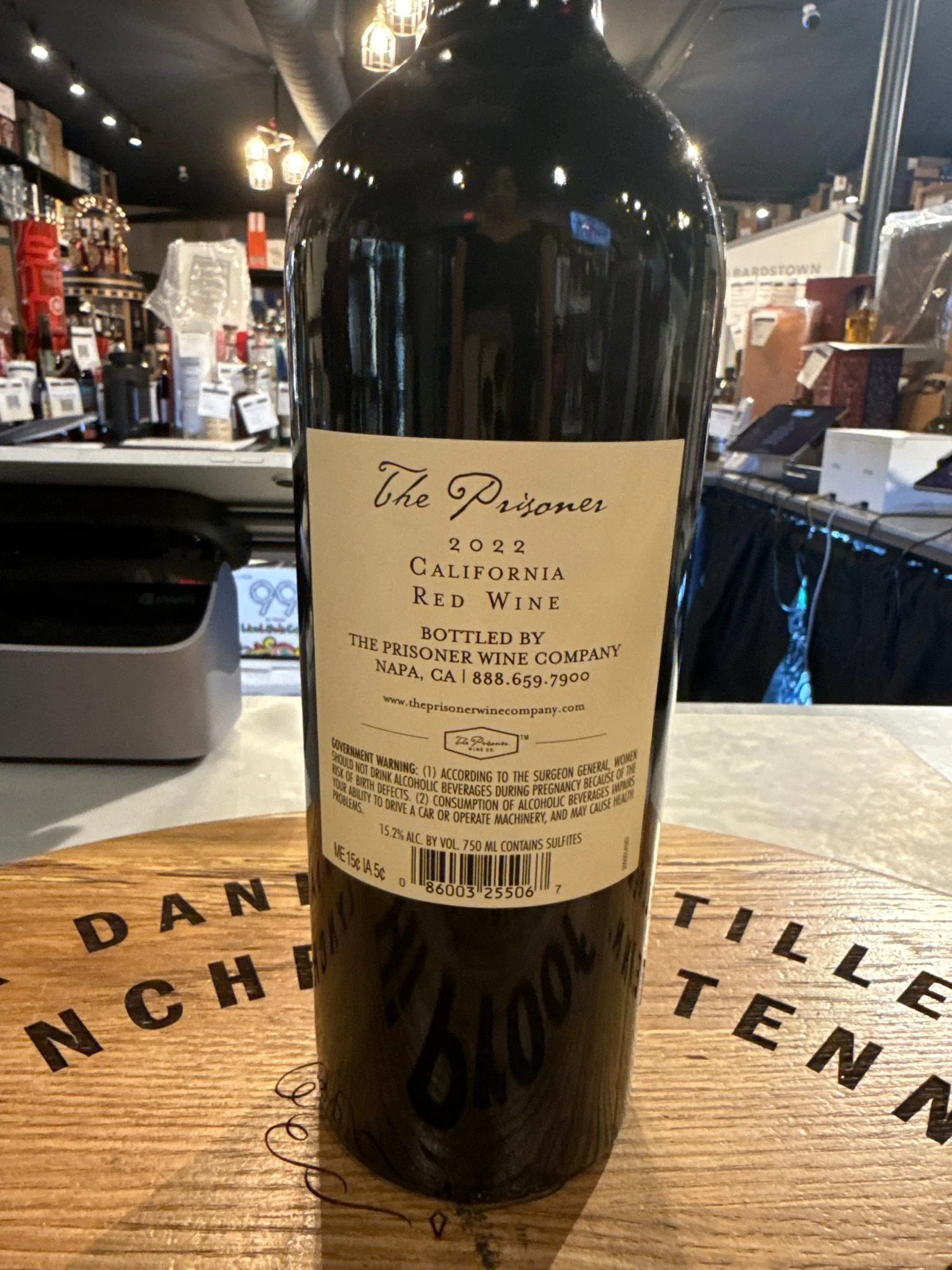 2022 the Prisoner Red Blend 750ml - Image 2