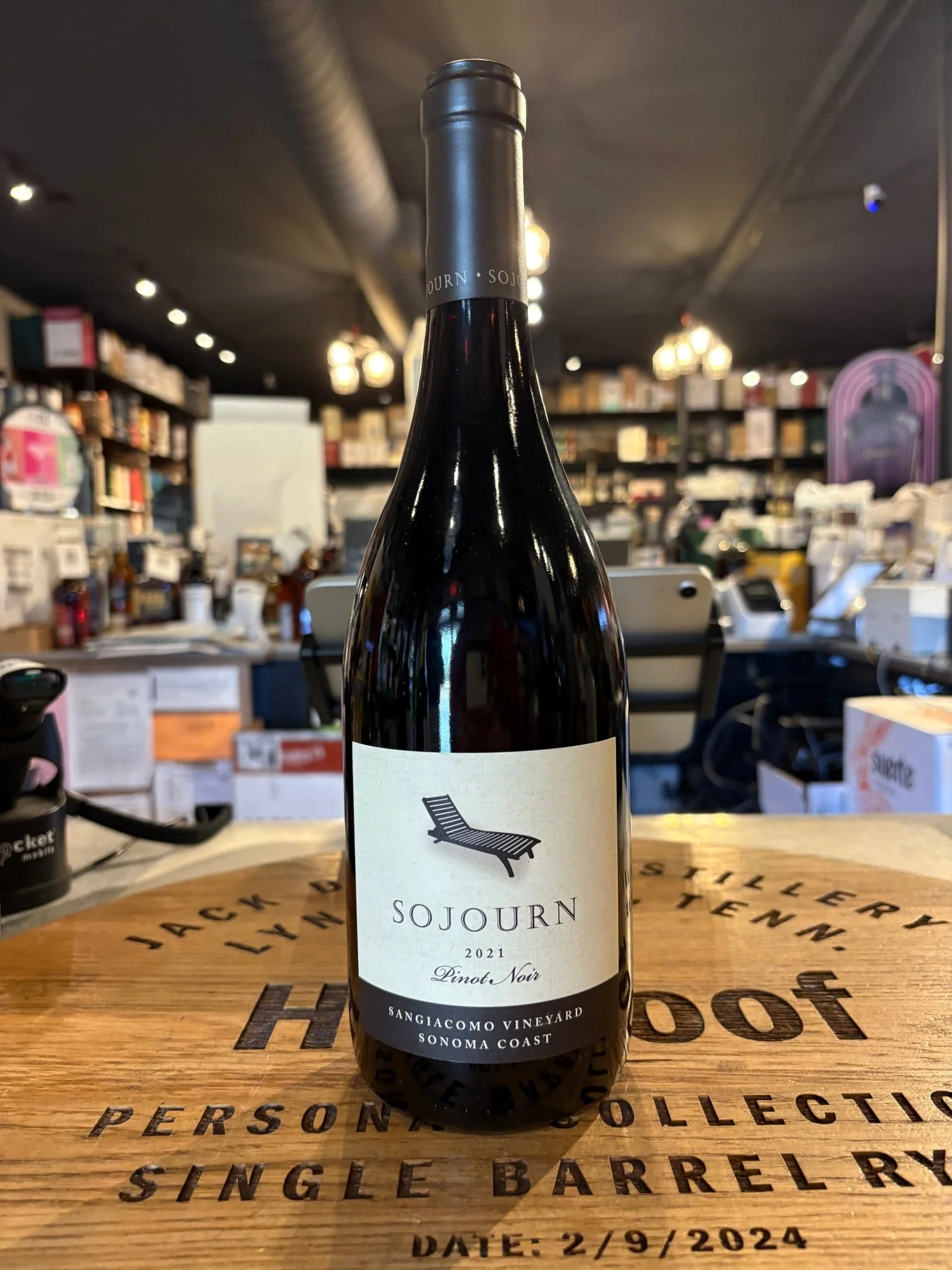 Sojourn Cellars 2021 Pinot Noir Sangiacomo Vineyard 750ml