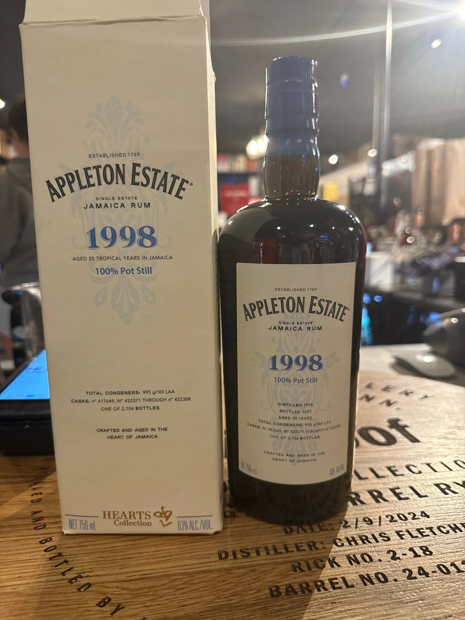 Appleton Estate Rum 25 Year 1998 Collection 126 Proof - 750ml