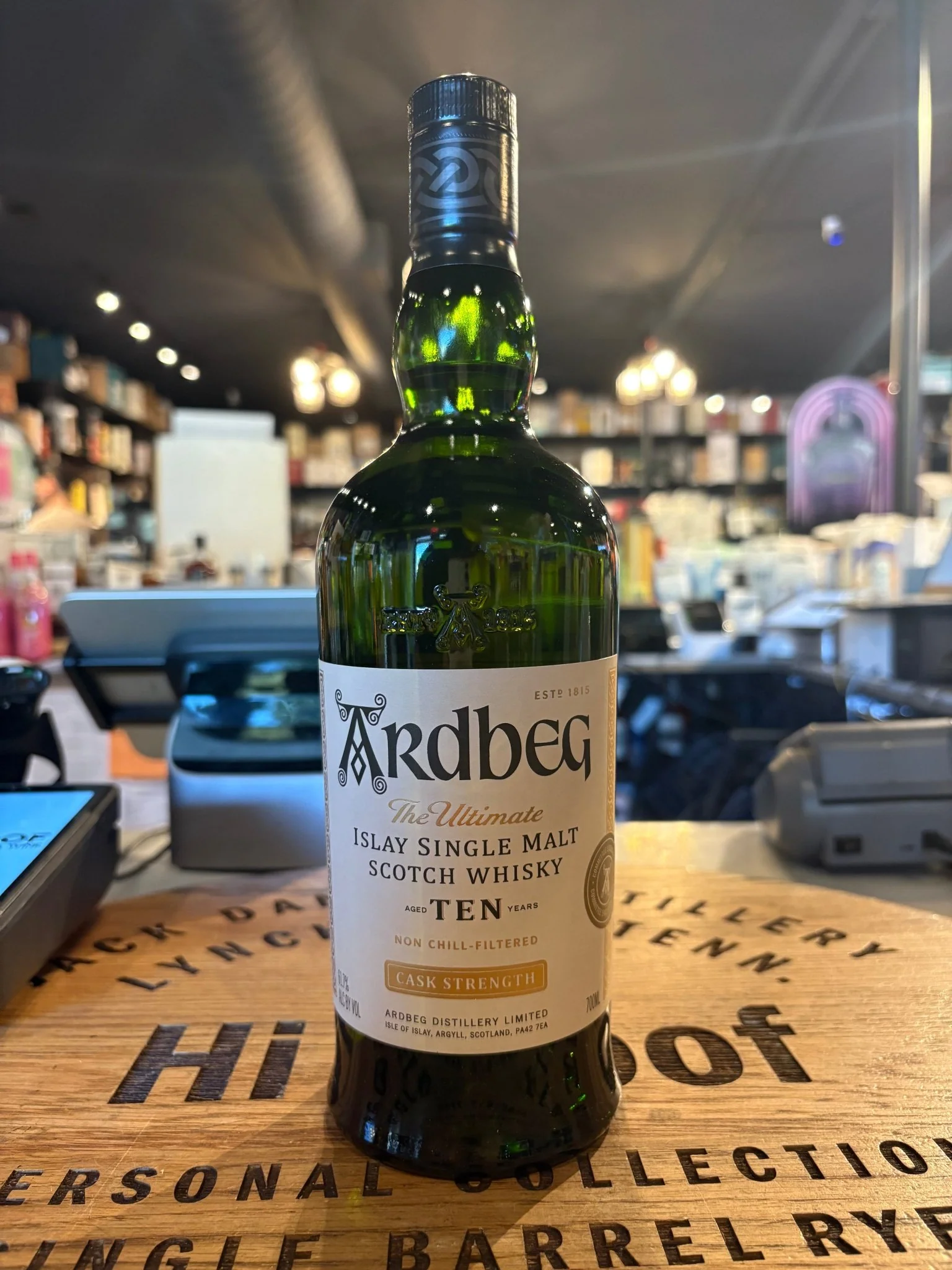Ardbeg the Ultimate Ten Year Old Cask Strength 123.4 Proof Single Malt Scotch Whisky 700ml Limit 2