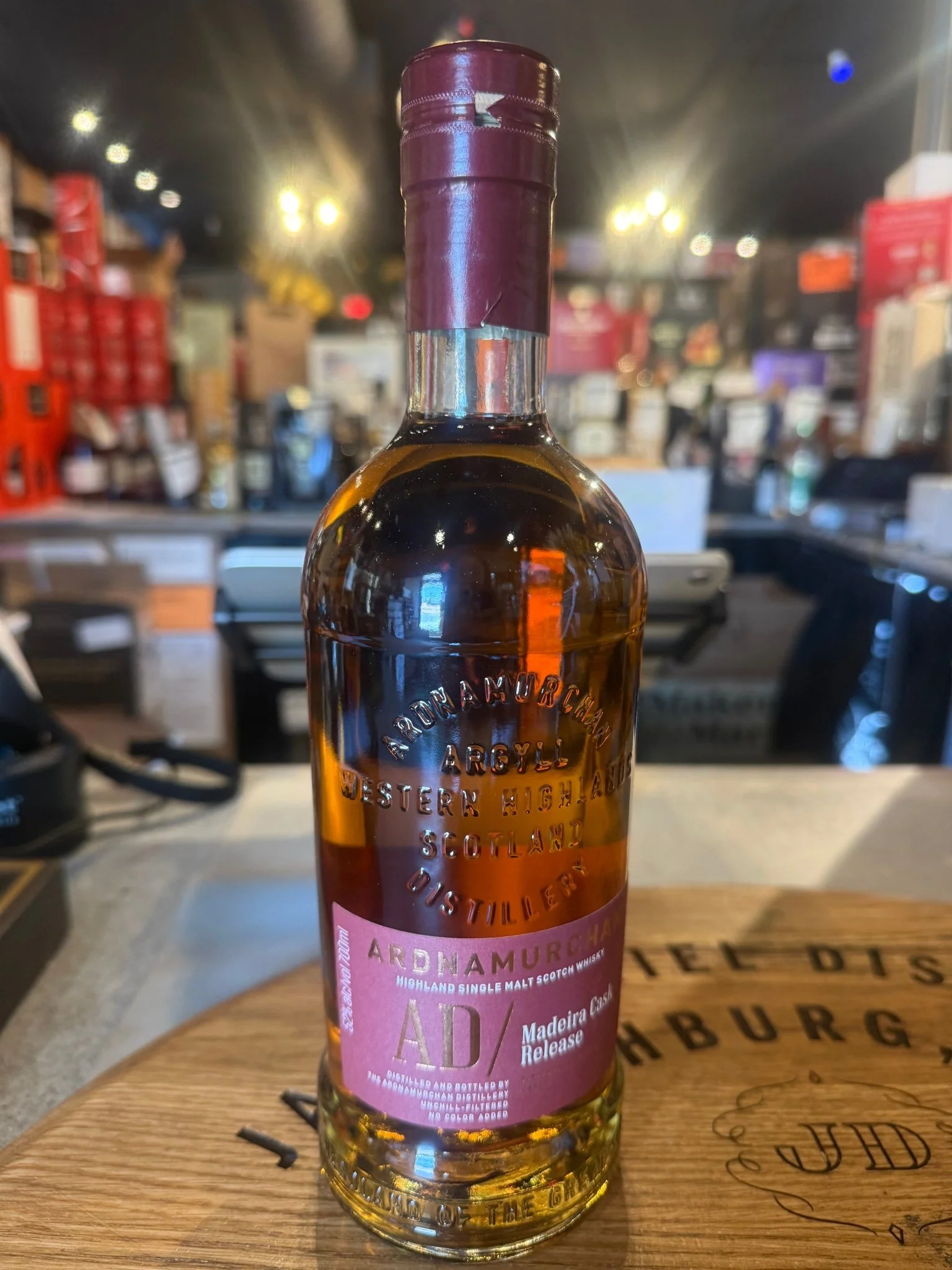Ardnamurchan Madeira Cask Release 52% Alc 700ml