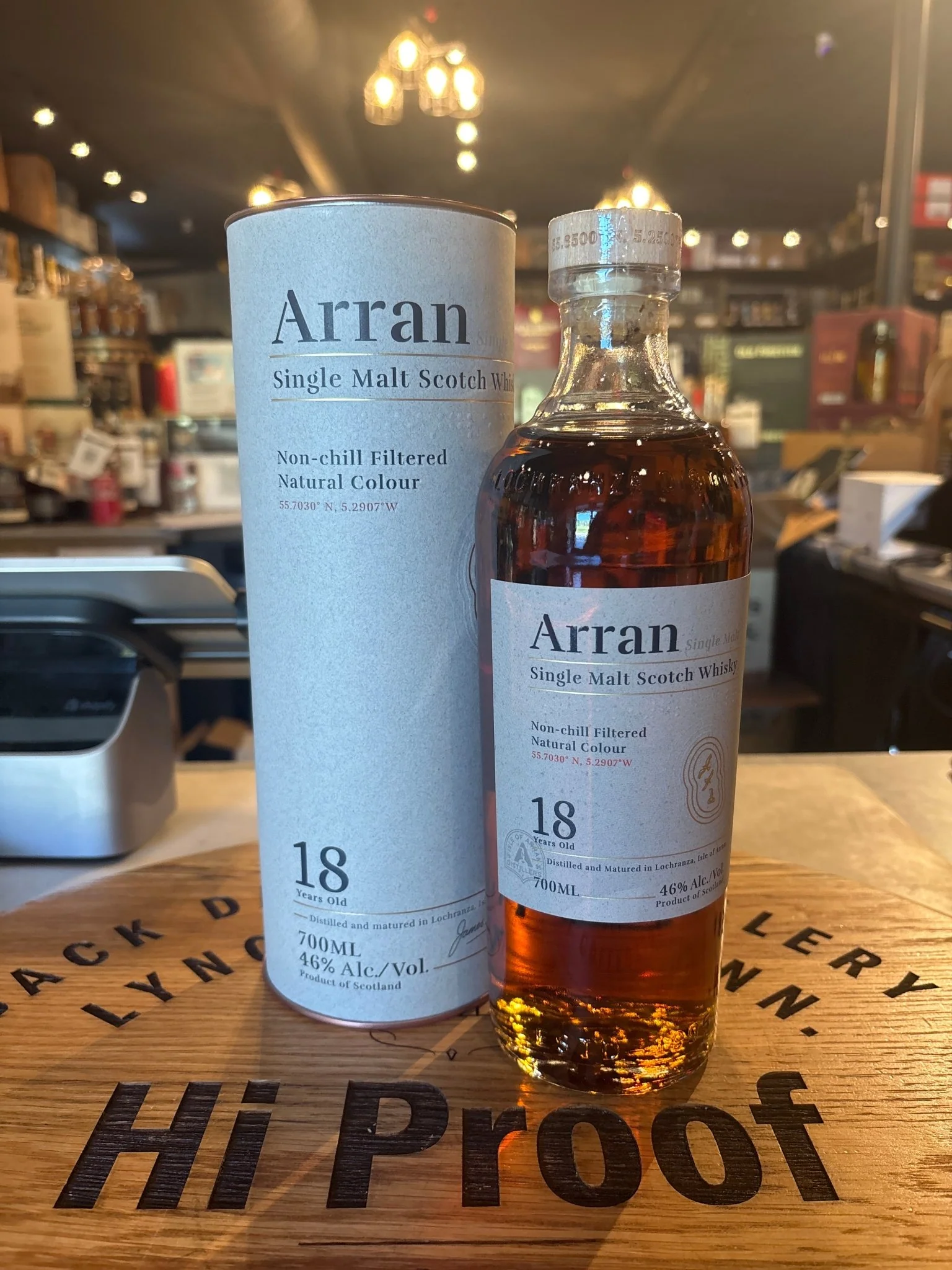 Arran Scotch Single Malt 18year 92 Proof 700ml