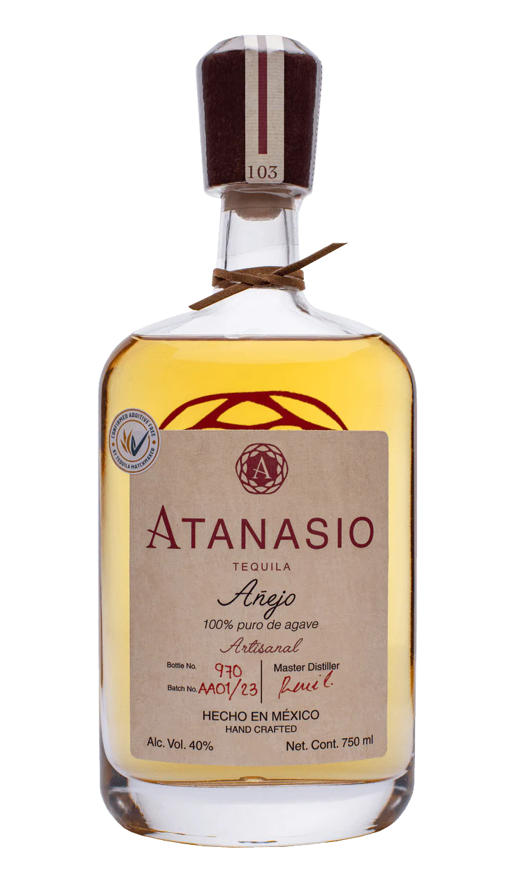 Atanasio Tequila Anejo 750ml