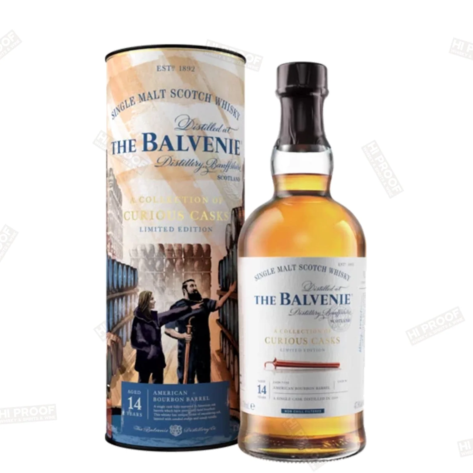 Balvenie 14 Year Stories Series American Bourbon Barrel a Collection of Curious Casks 750ml