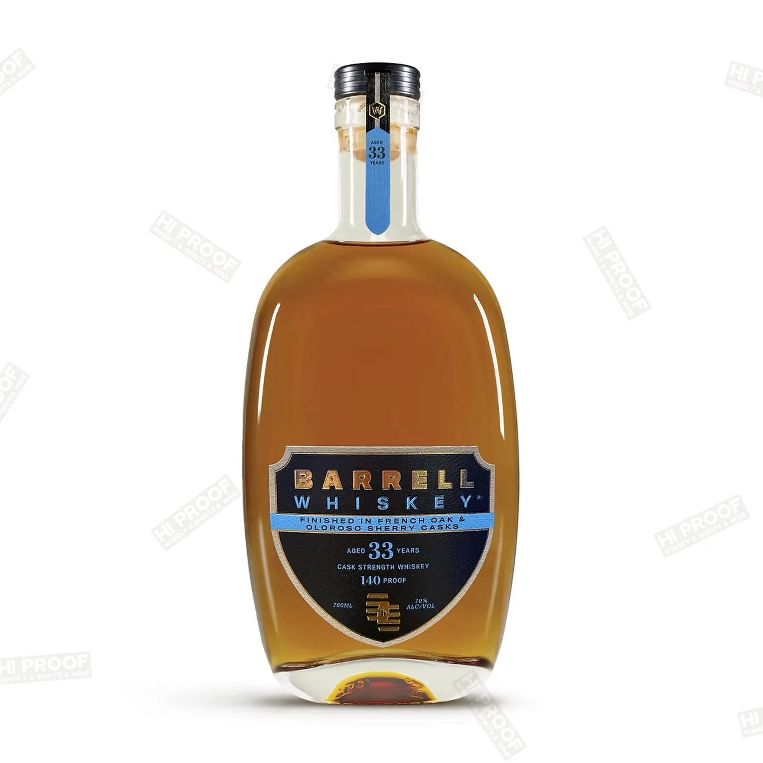 Barrell 33 Year Old Canadian Whisky Finished in French Oak and Oloroso Sherry Casks 750ml Limit 1, Store Pickup Only