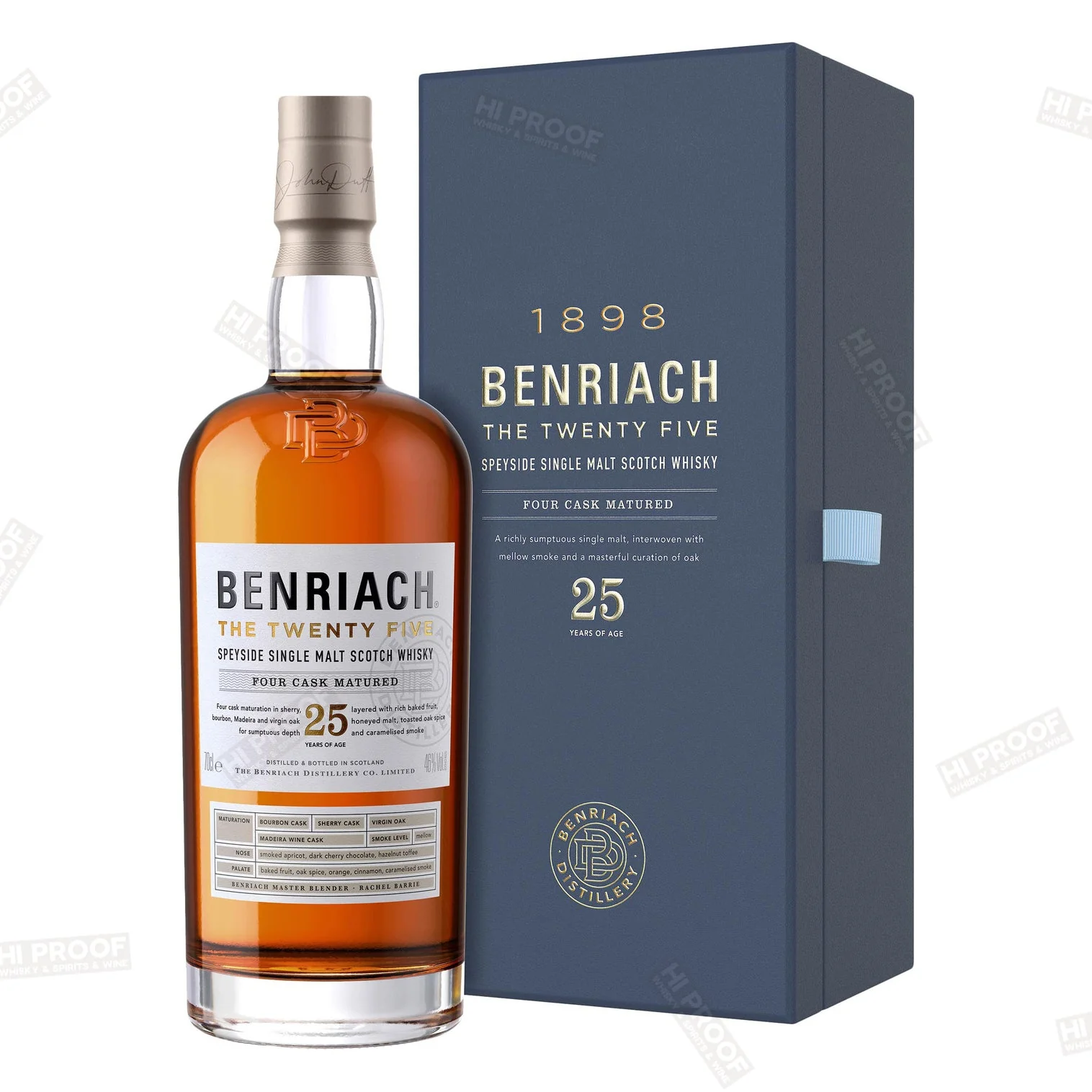 Benriach 25 Year Old the Twenty Five 700ml