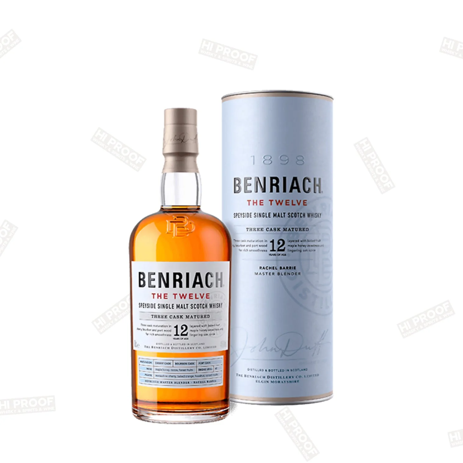 Benriach the Twelve Speyside Single Malt Scotch Whisky 750 ml