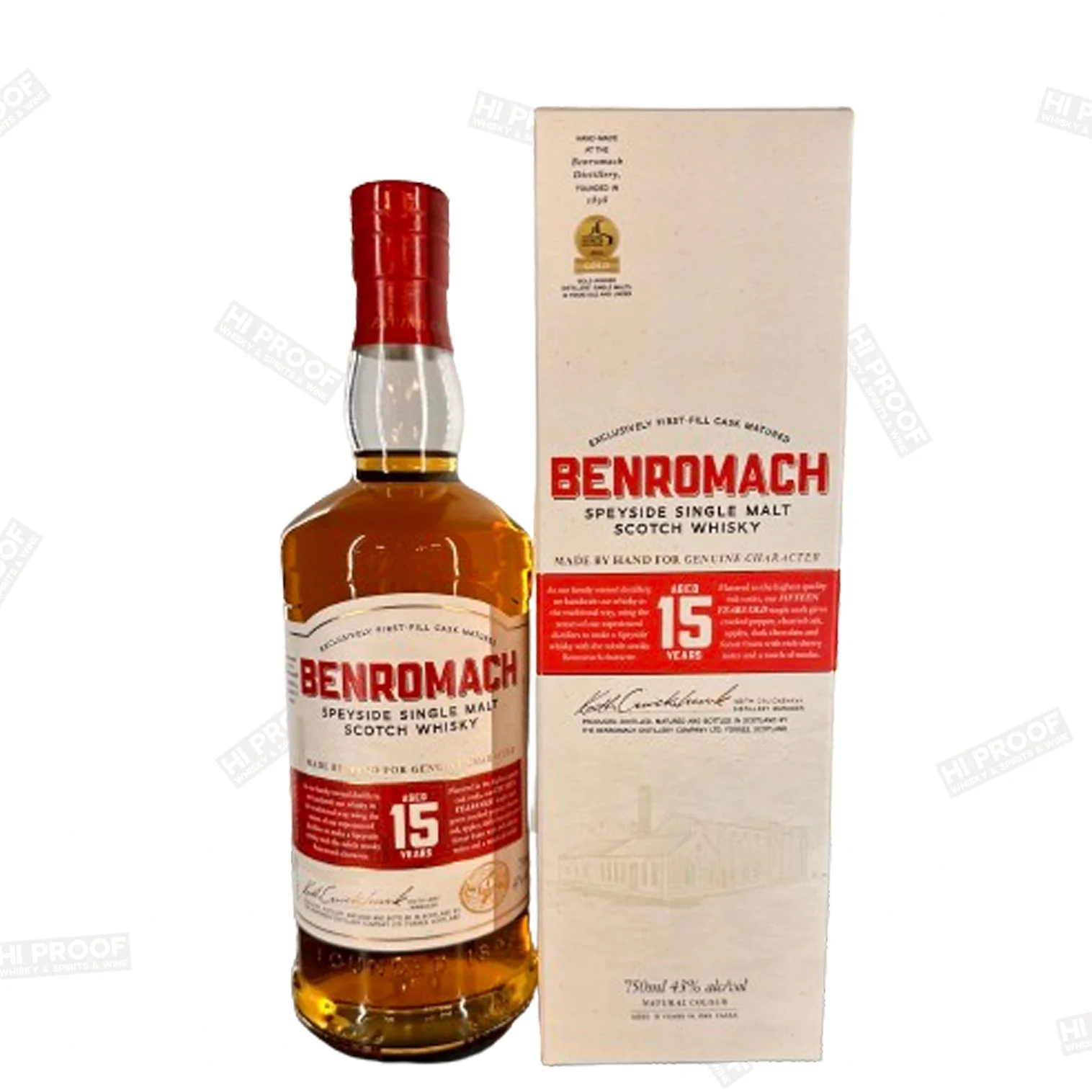 Benromach 15year Speyside Single Malt