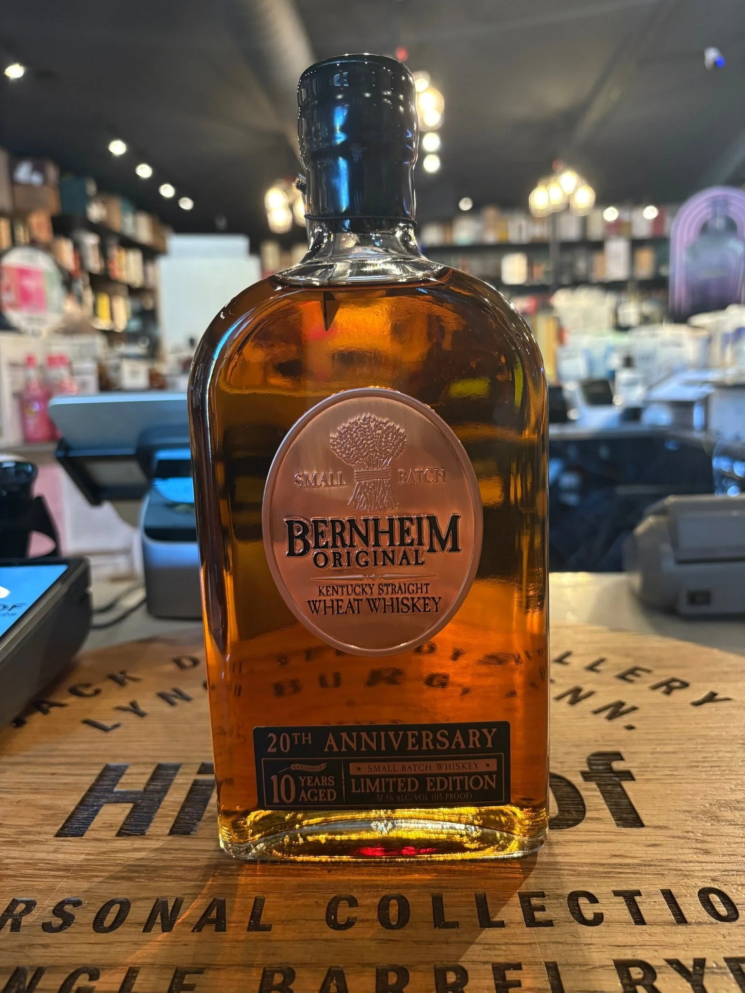 Bernheim 20th Anniversary 10 Year Wheat Whiskey Limited Edition 750ml