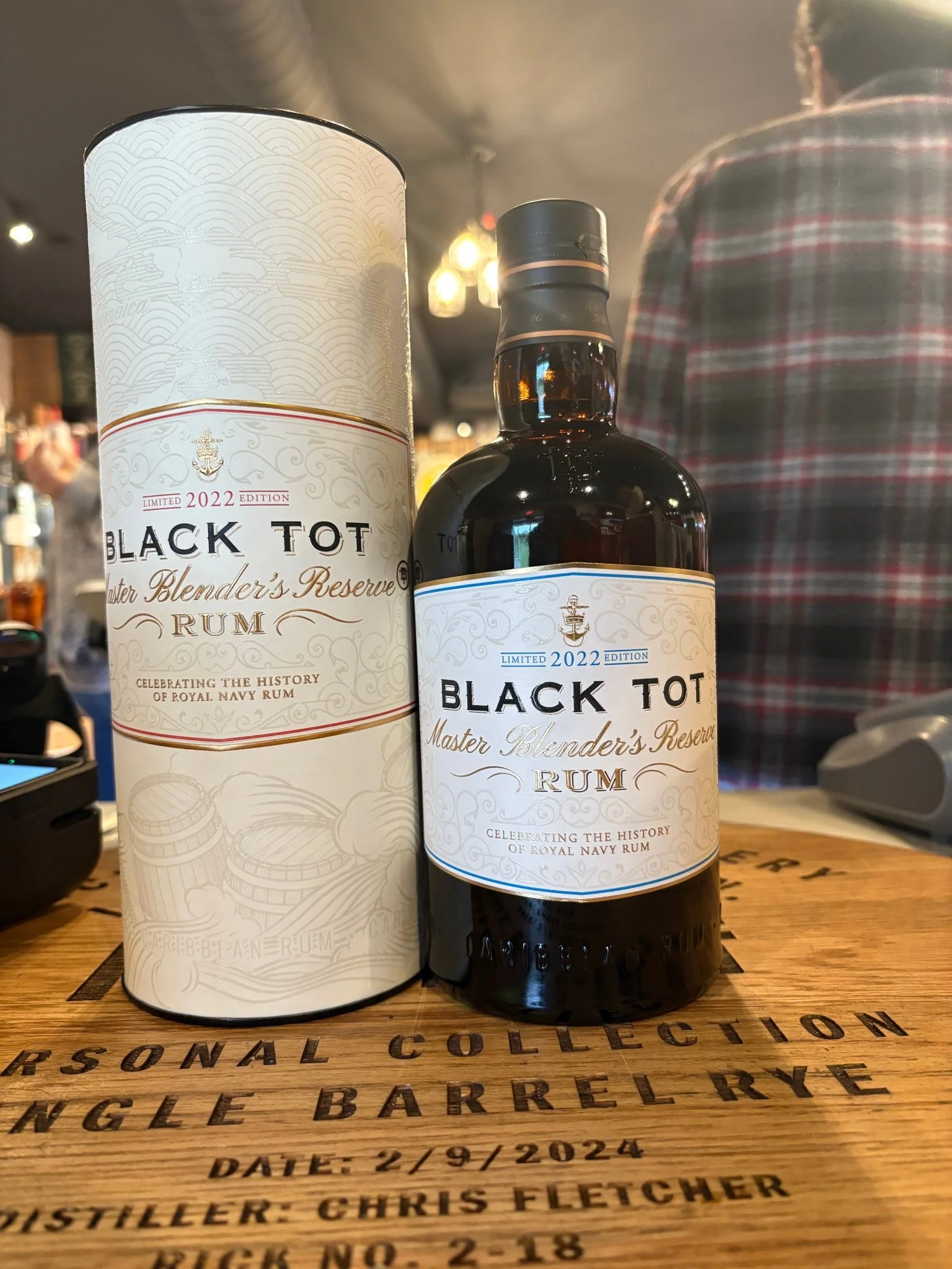 Black Tot Rum Master Blender's Reserve 2022 750ml 54.5% Alc.