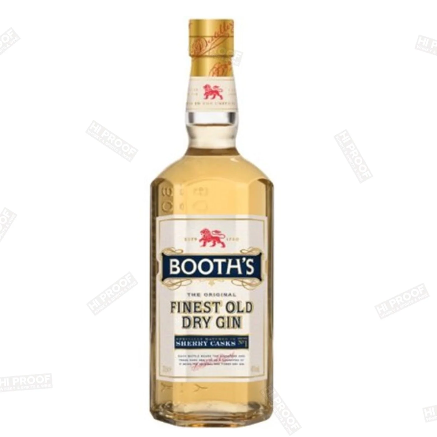 Booth's Finest Old Dry Gin 750ml