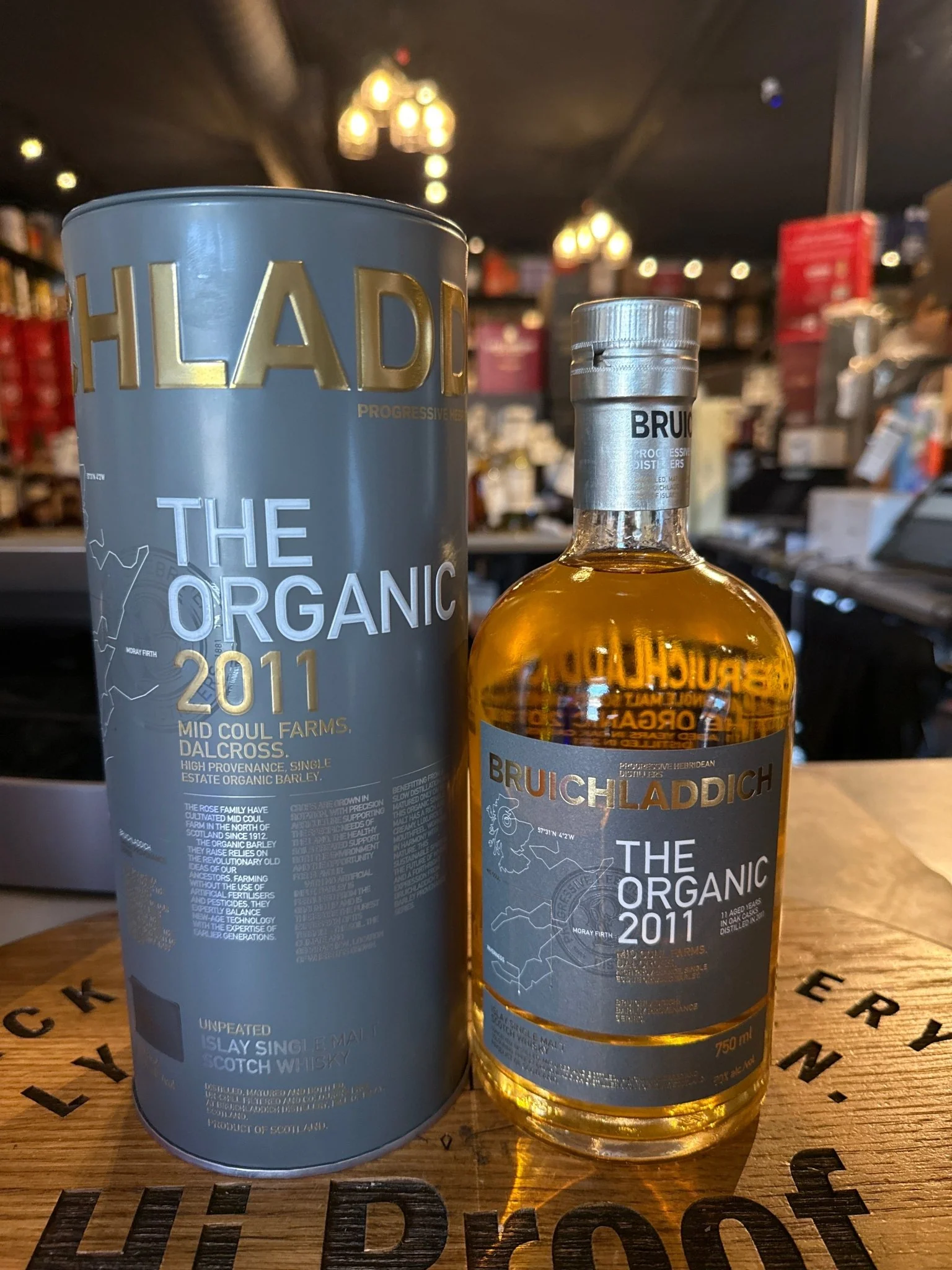 Bruichladdich 2011 the Organic Single Malt Scotch Whisky 750ml