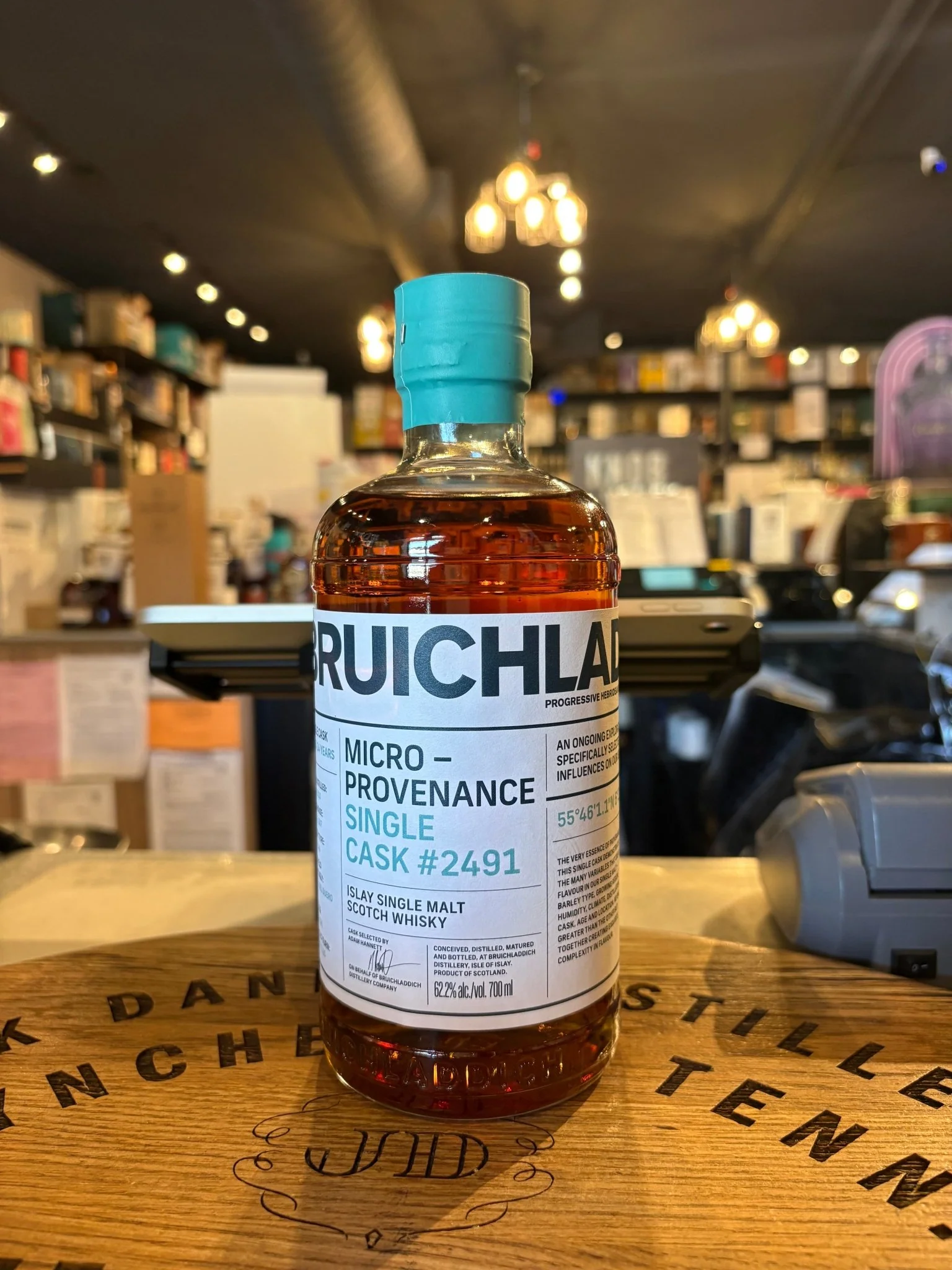Bruichladdich Micro-provenance Single Cask #2491 124.4 Proof 700ml Hi Proof Pick