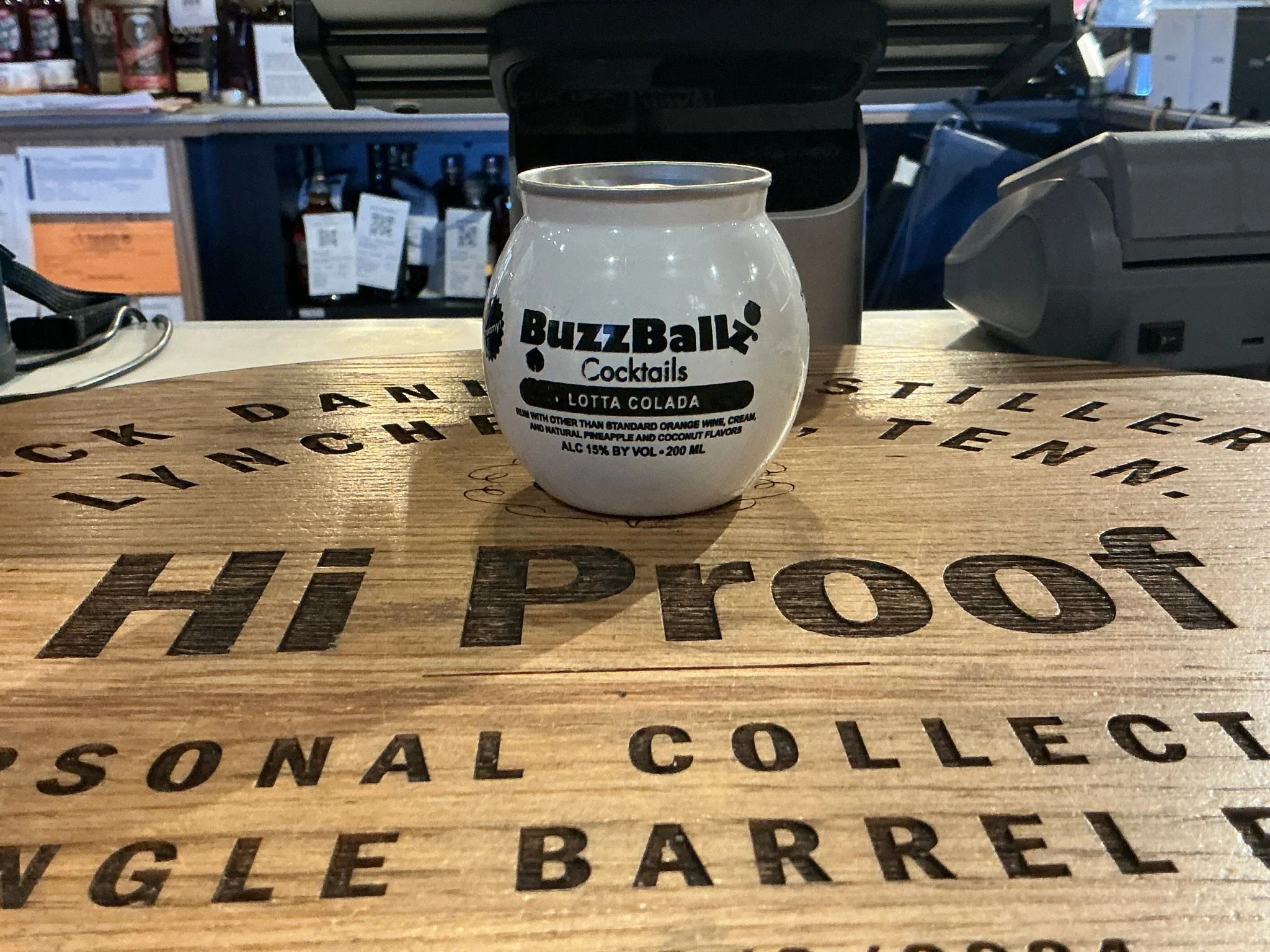 Buzzballz Lotta Colada Cocktail 200ml - Premium Pina Colada Flavored Alcoholic Beverage
