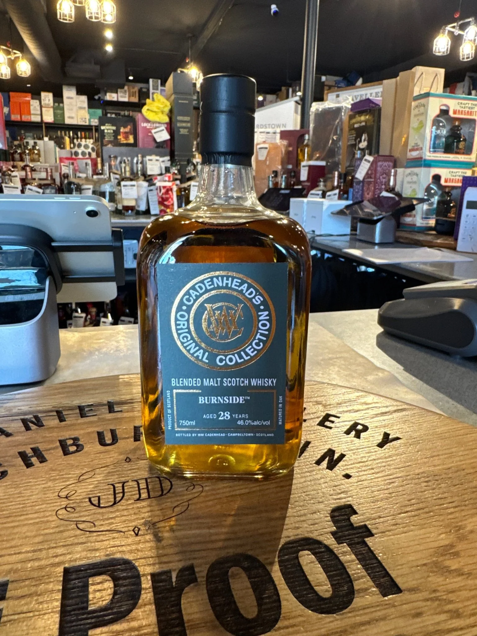 Cadenhead’s 1996 Burnside 28 Year Single Malt Scotch Whisky 750ml