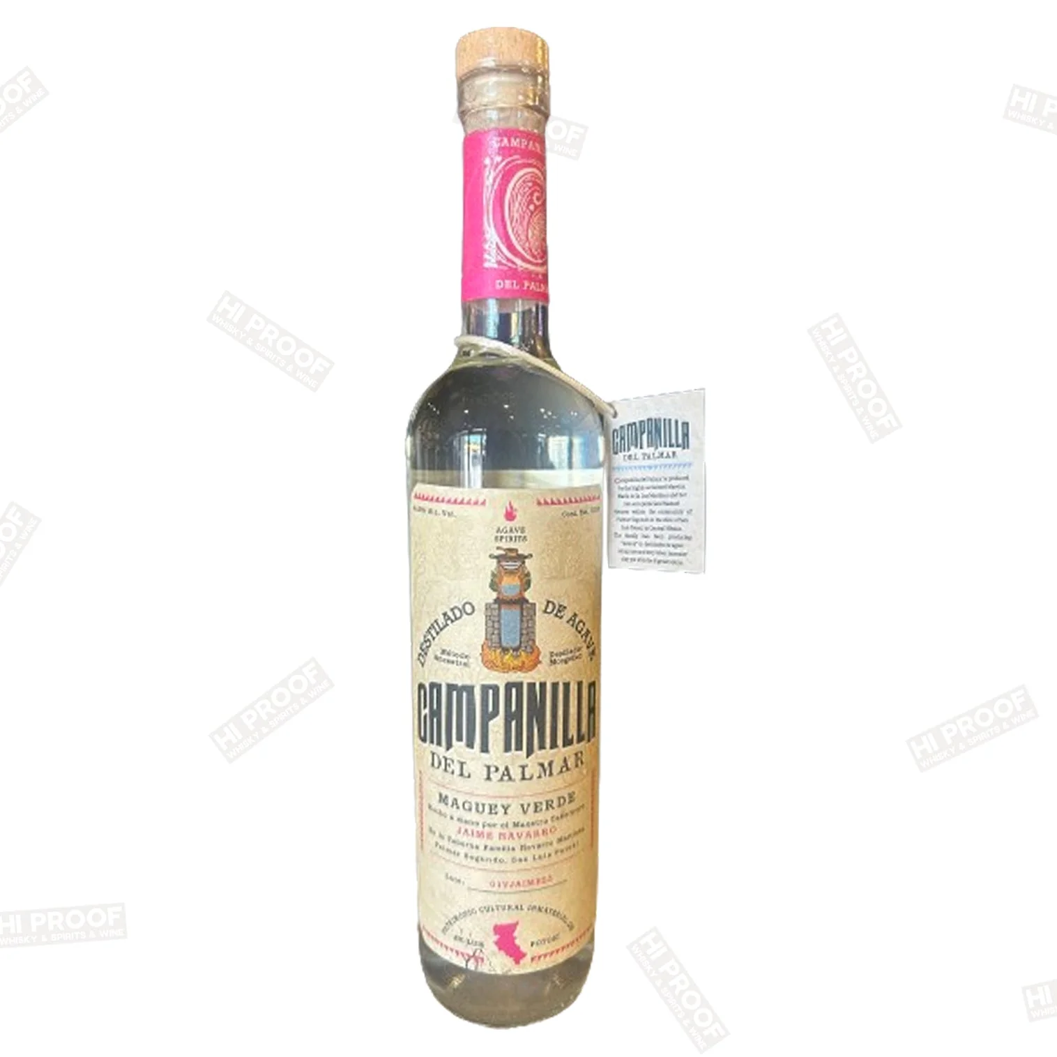 Campanilla "maguey Verde" Jaime Navarro Mezcal 48.9% Alc./vol