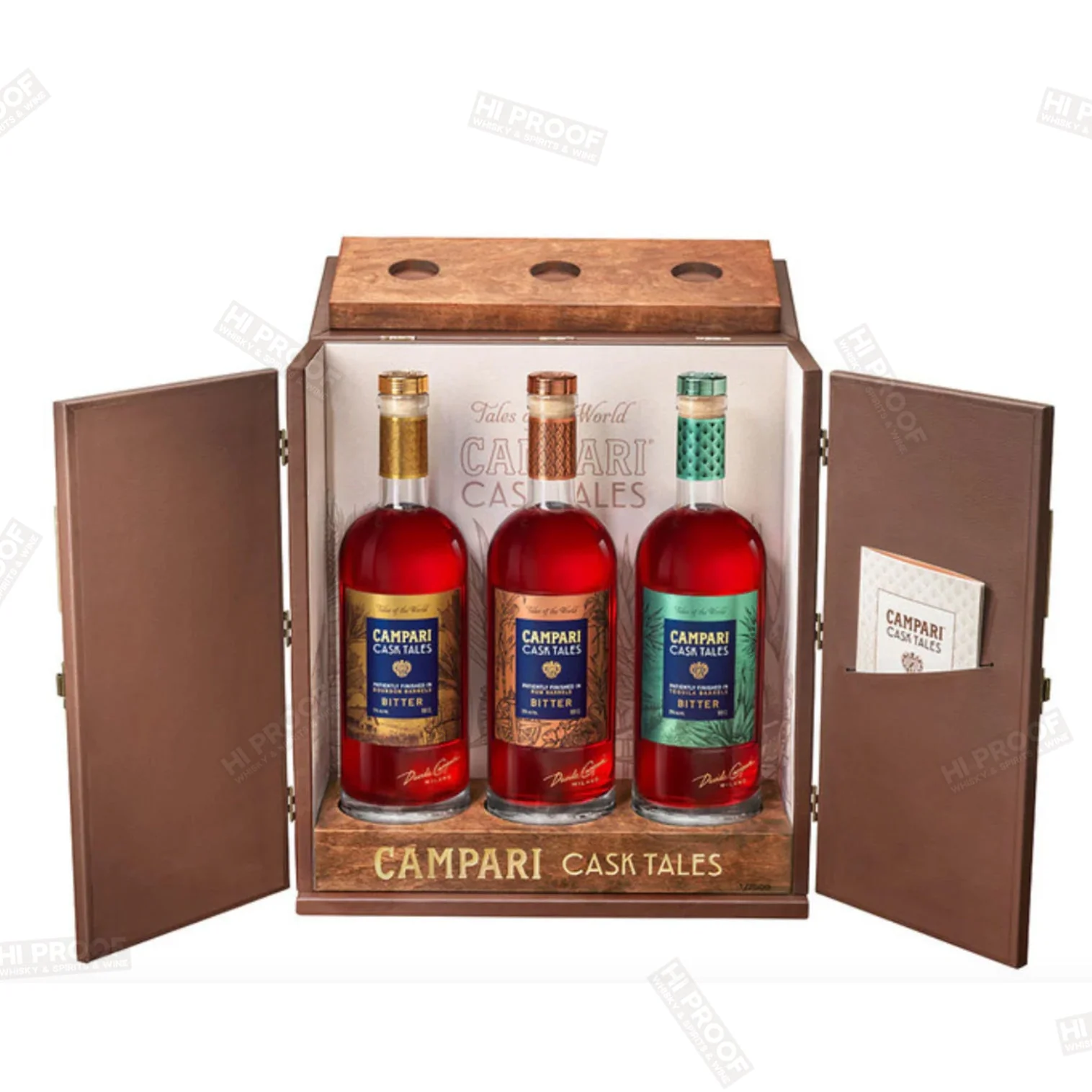 Campari Cask Tales Aperitivo Liqueur Collection Gift Set ( 1L X 3)