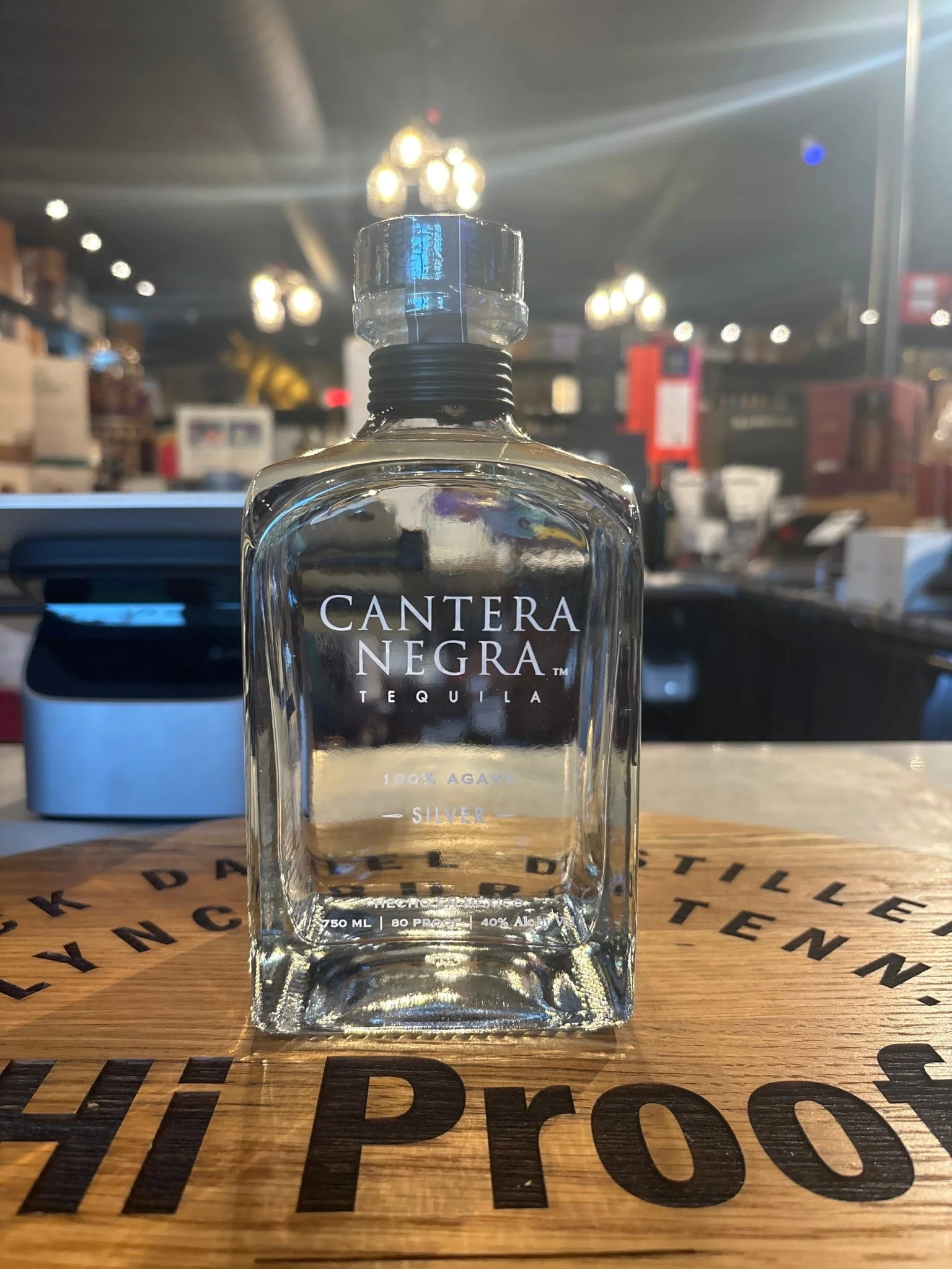 Cantera Negra Silver 80 Proof 750ml