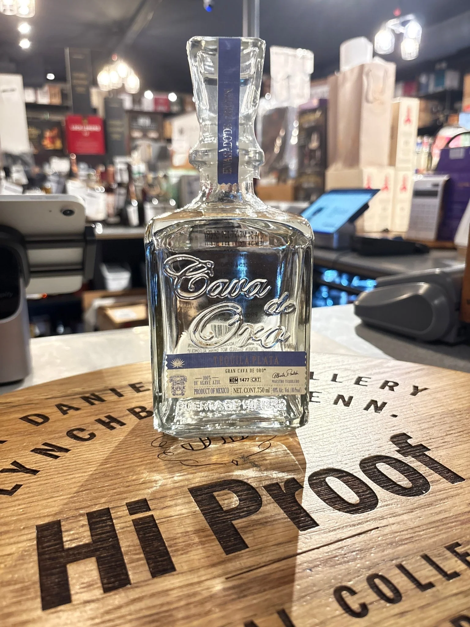 Cava De Oro Tequila Plata 750ml