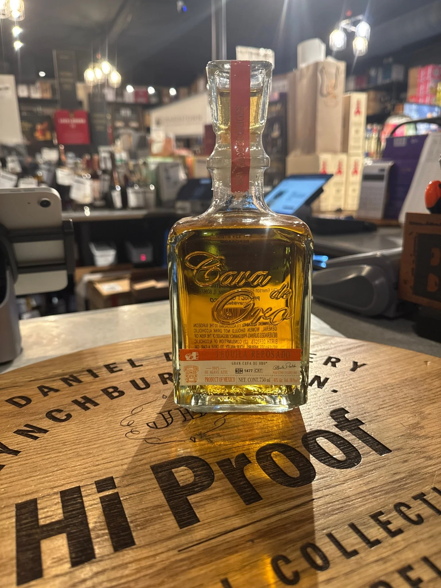 Cava De Oro Tequila Reposado 750ml