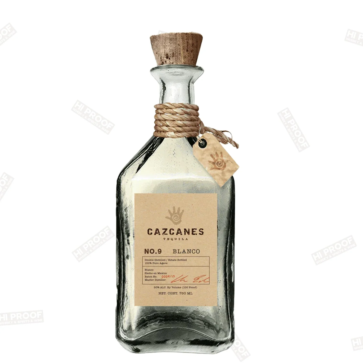 Cazcanes No 9 Blanco Tequila 750ml