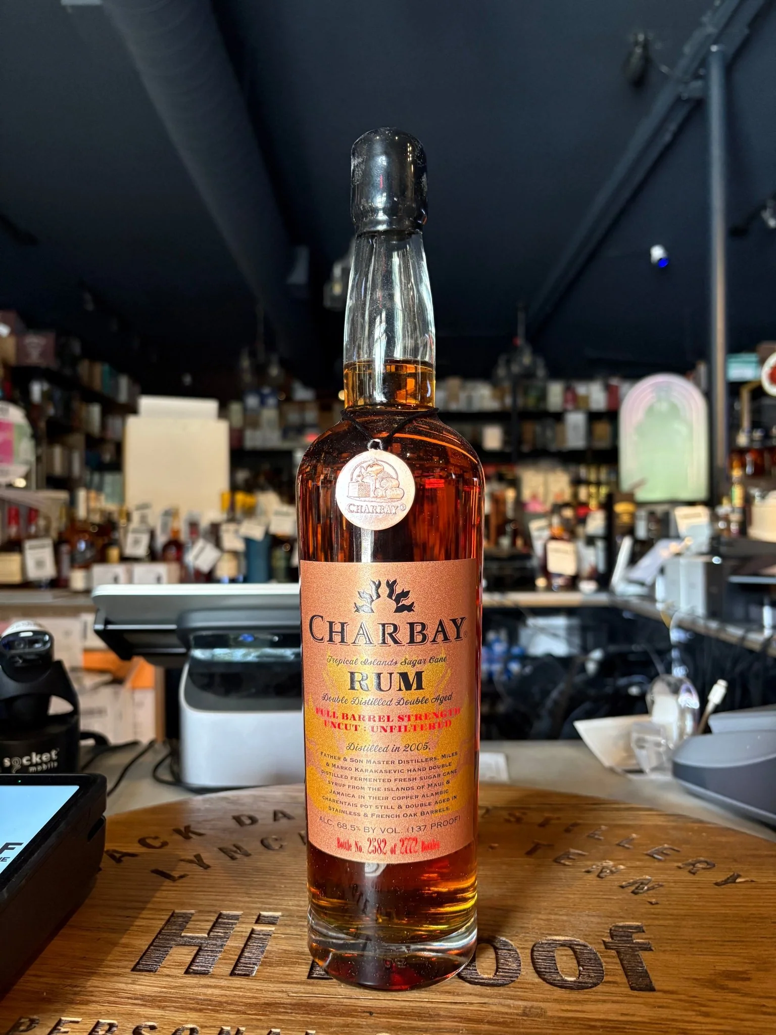 Charbay Double Aged Rum 137 Proof 750ml