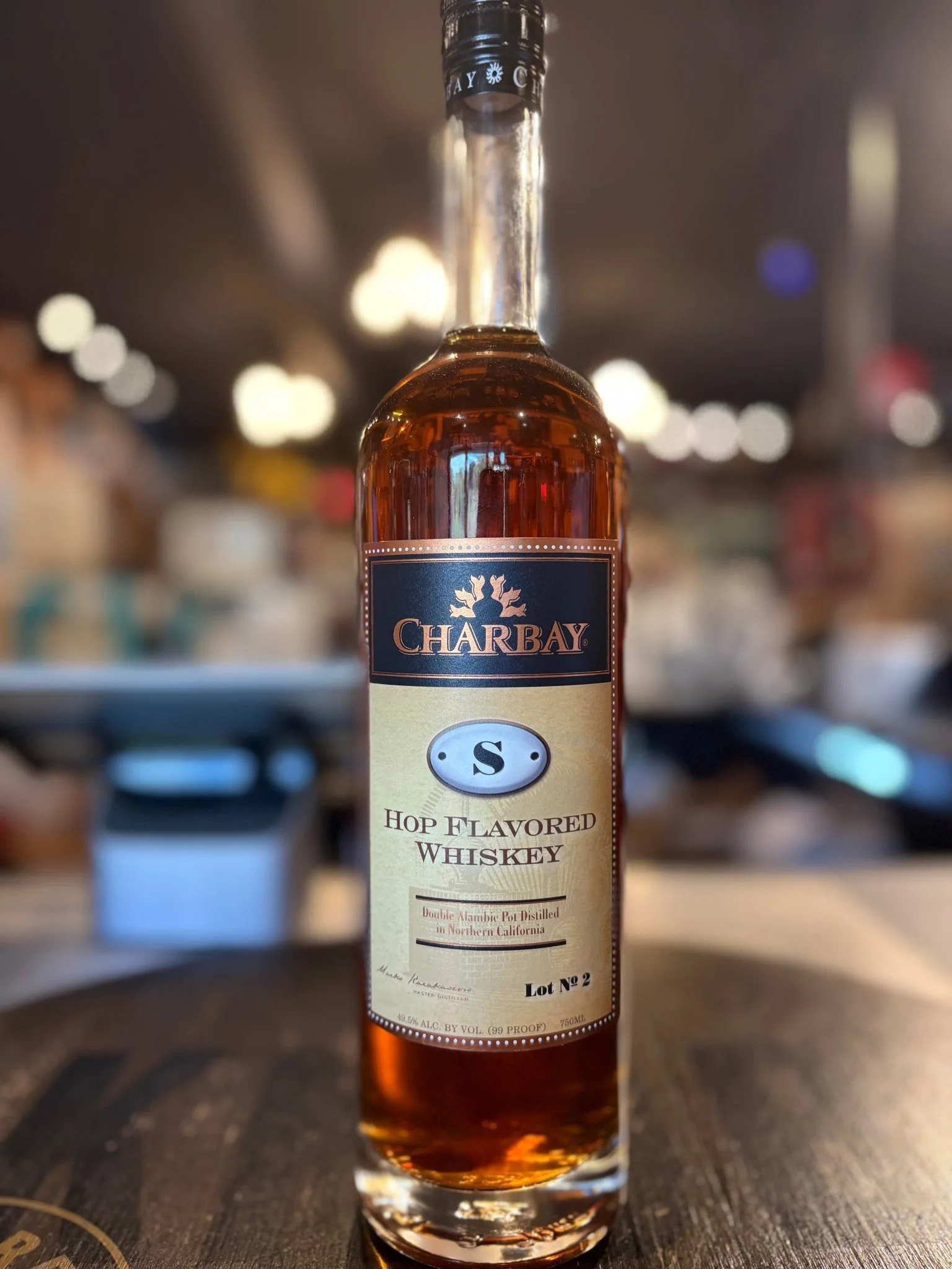 Charbay S Hop Flavored Whiskey Lot 2 750ml