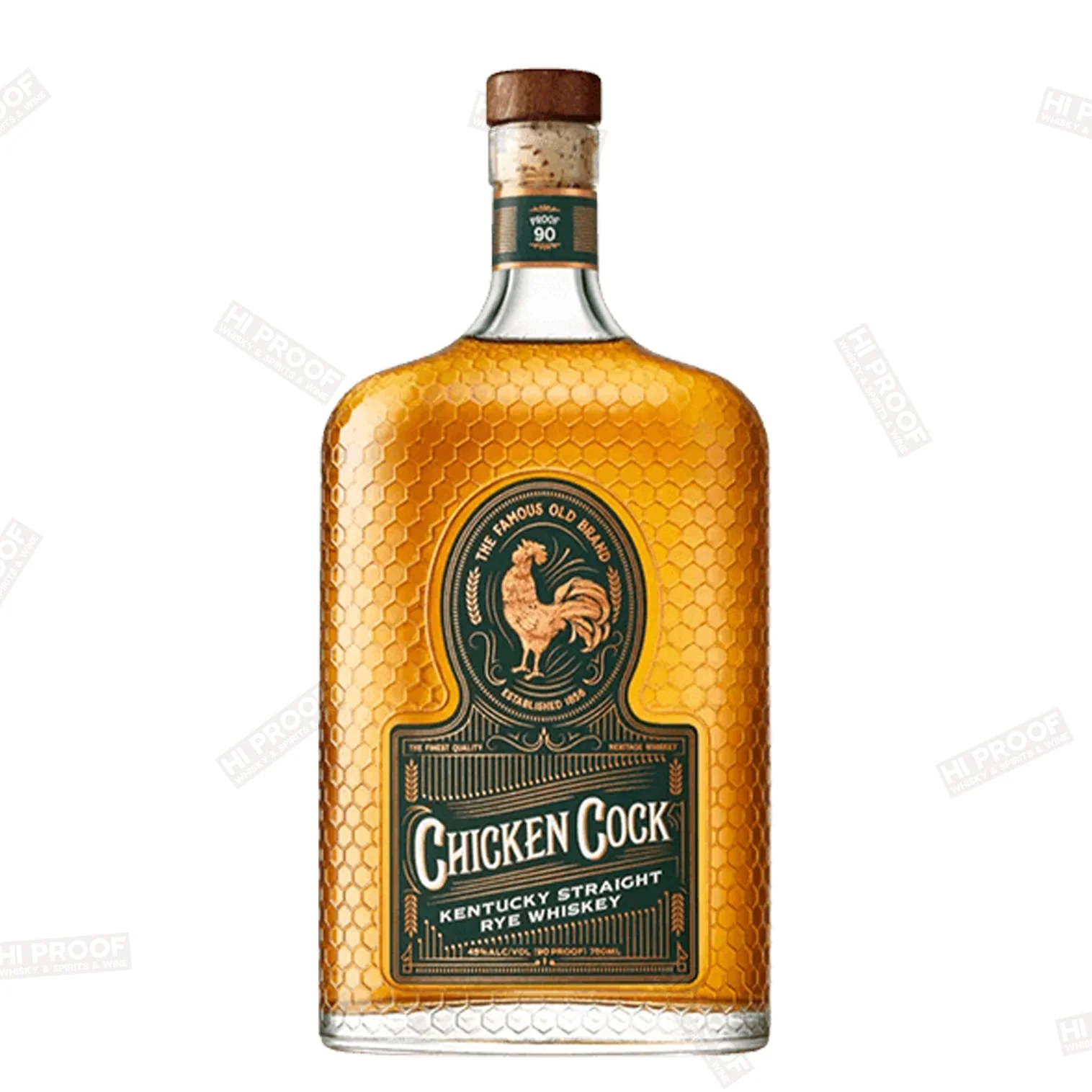 Chicken Cock Kentucky Straight Rye Whiskey 750ml