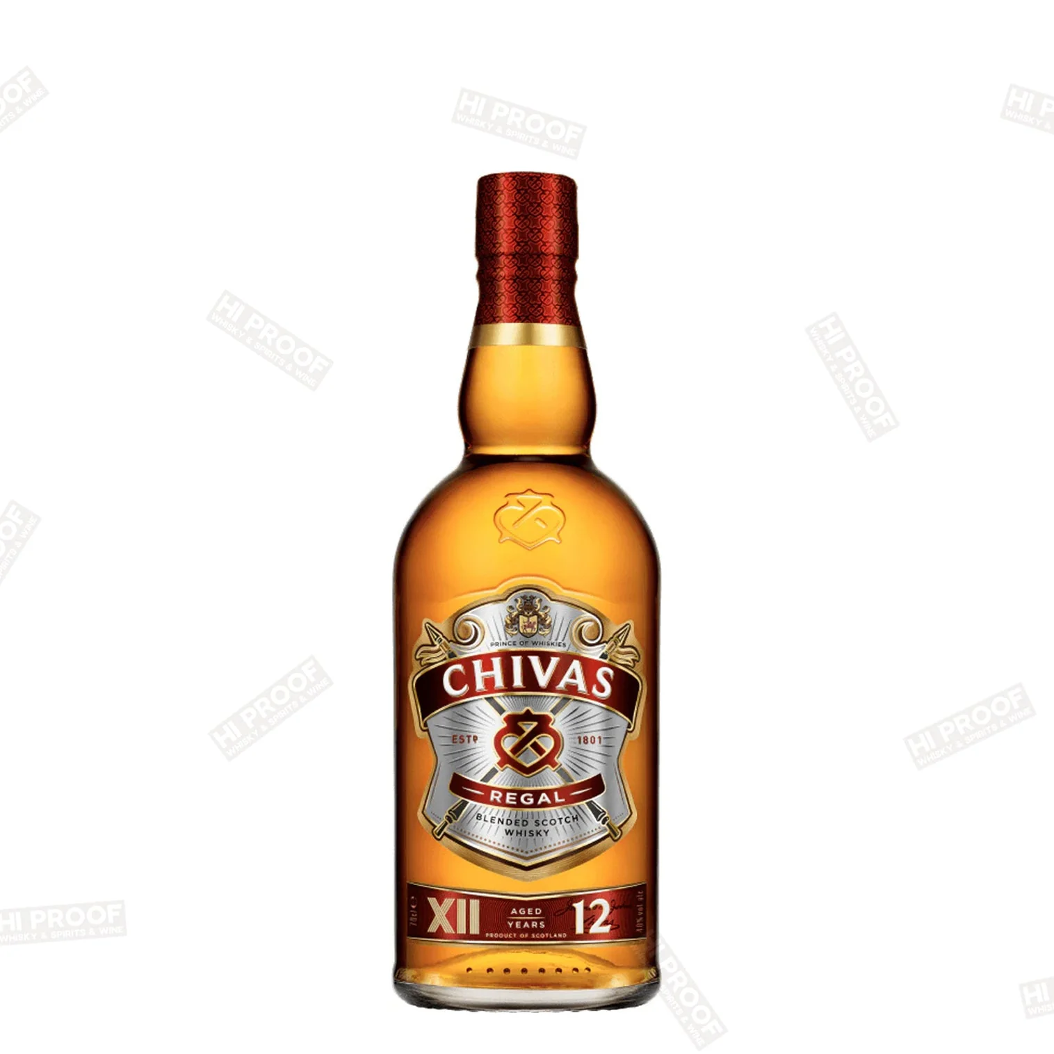 Chivas Regal 12 Year Old Blended Scotch Whisky 750ml