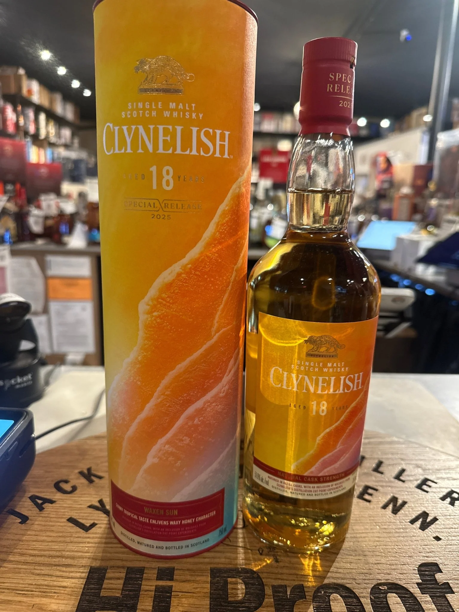 Clynelish 18 Year Single Malt Whisky 2025 Release 750ml