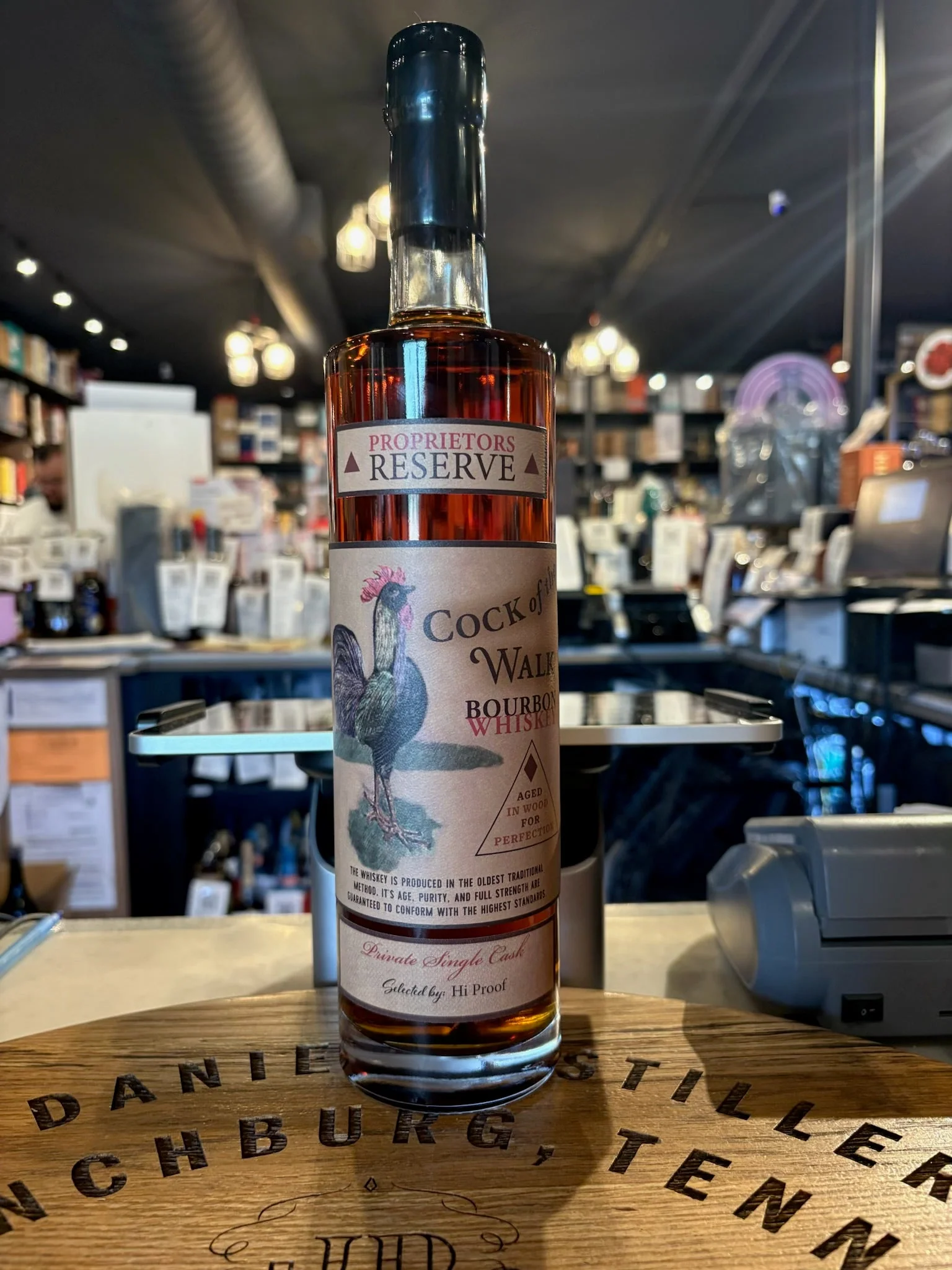 Cock of the Walk Single Barrel #97 Hi Proof Store Pick Bourbon Whisky 750ml 115.4 proof