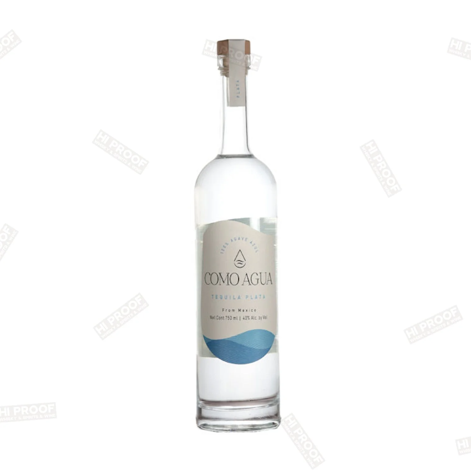 Como Agua Plata Tequila 750ml