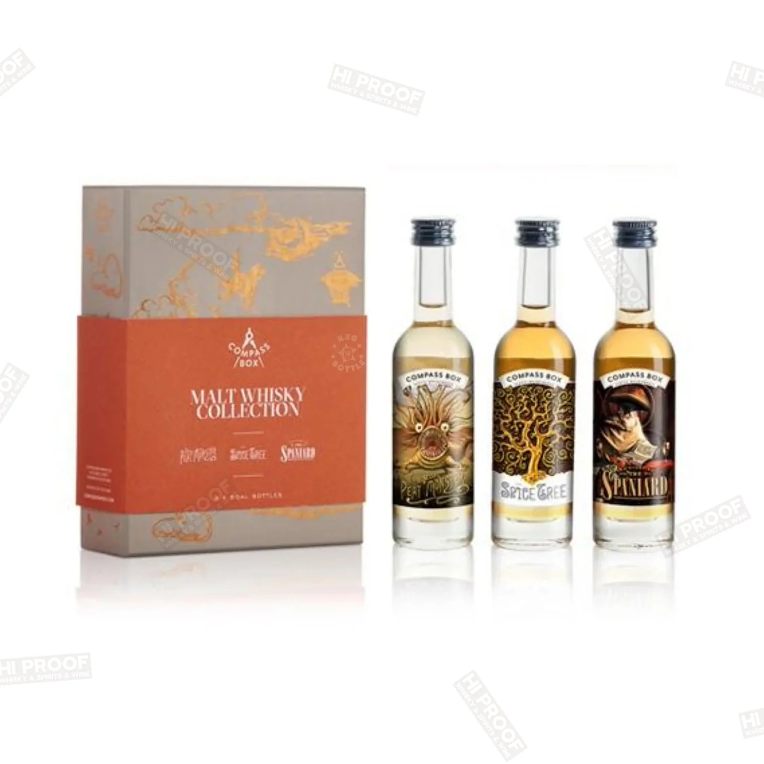 Compass Box Malt Whisky Collection 50ml X 3 Bottles
