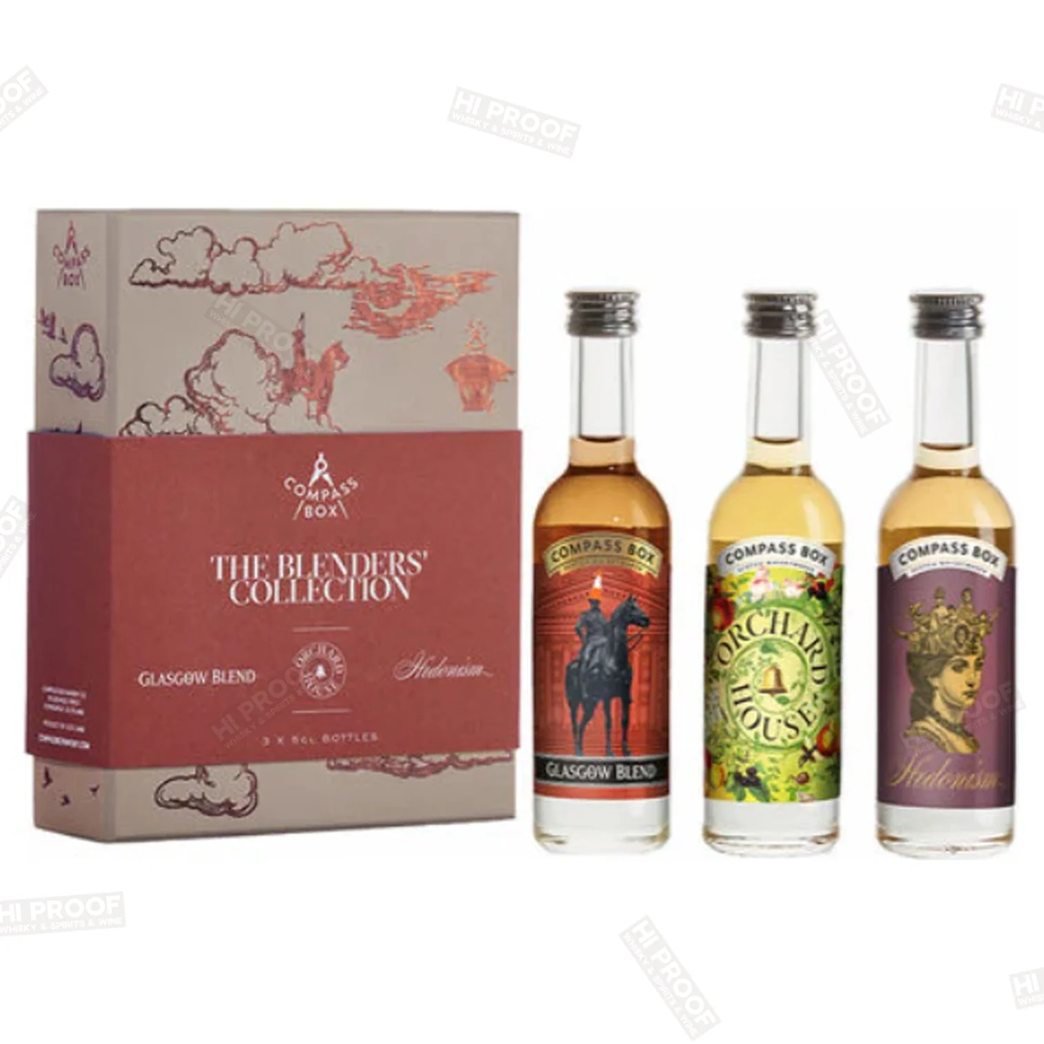 Compass Box the Blenders Collection 50ml X 3 Bottles