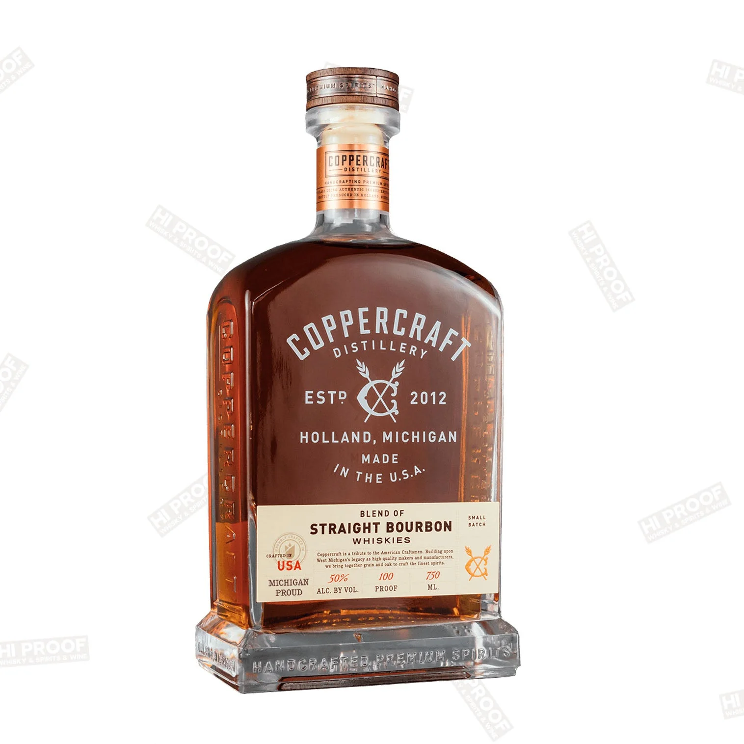 Coppercraft Distillery Blend of Straight Bourbon 750ml
