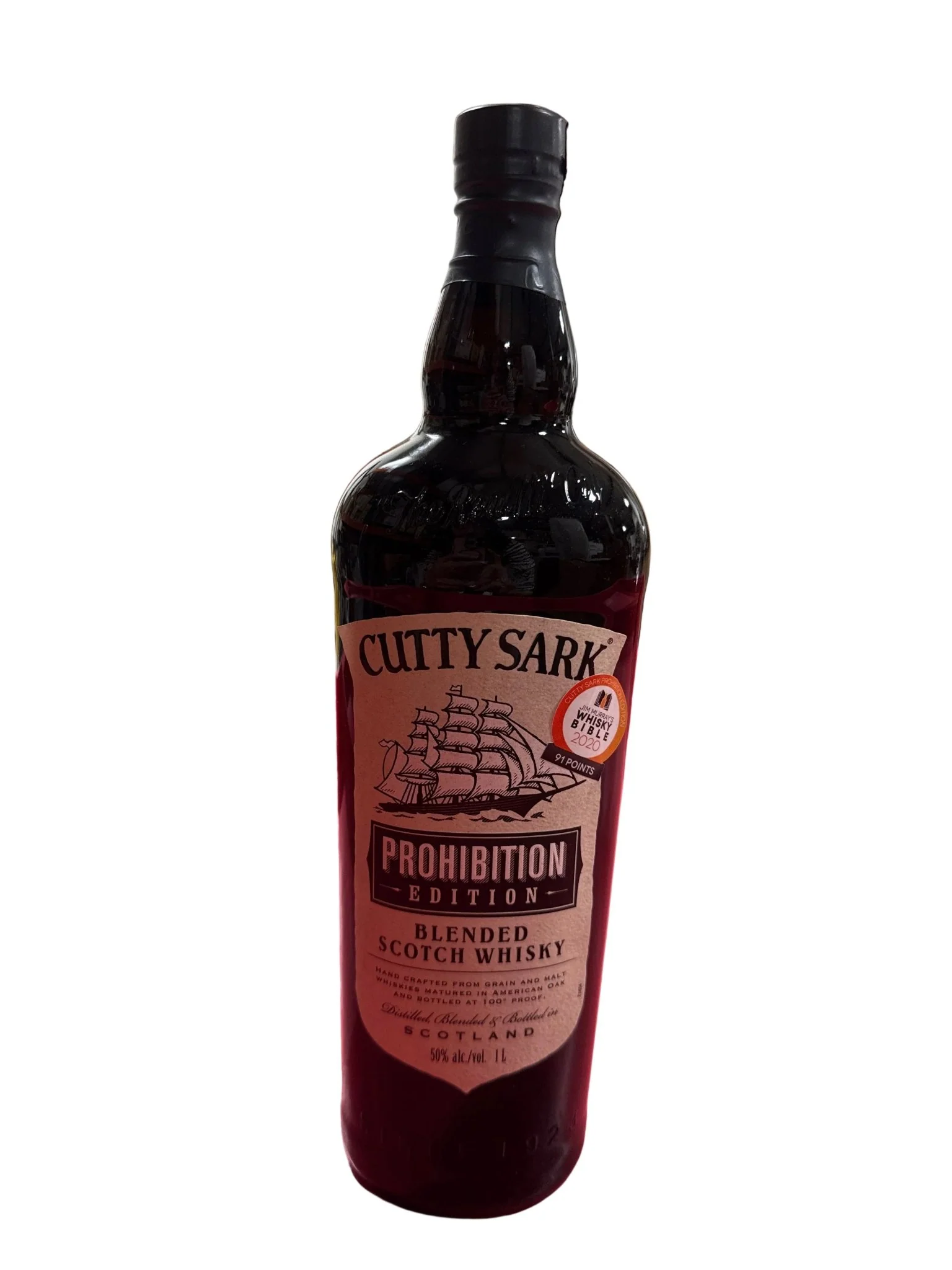 Cutty Sark Prohibition Edition Blended Scotch Whisky 1L