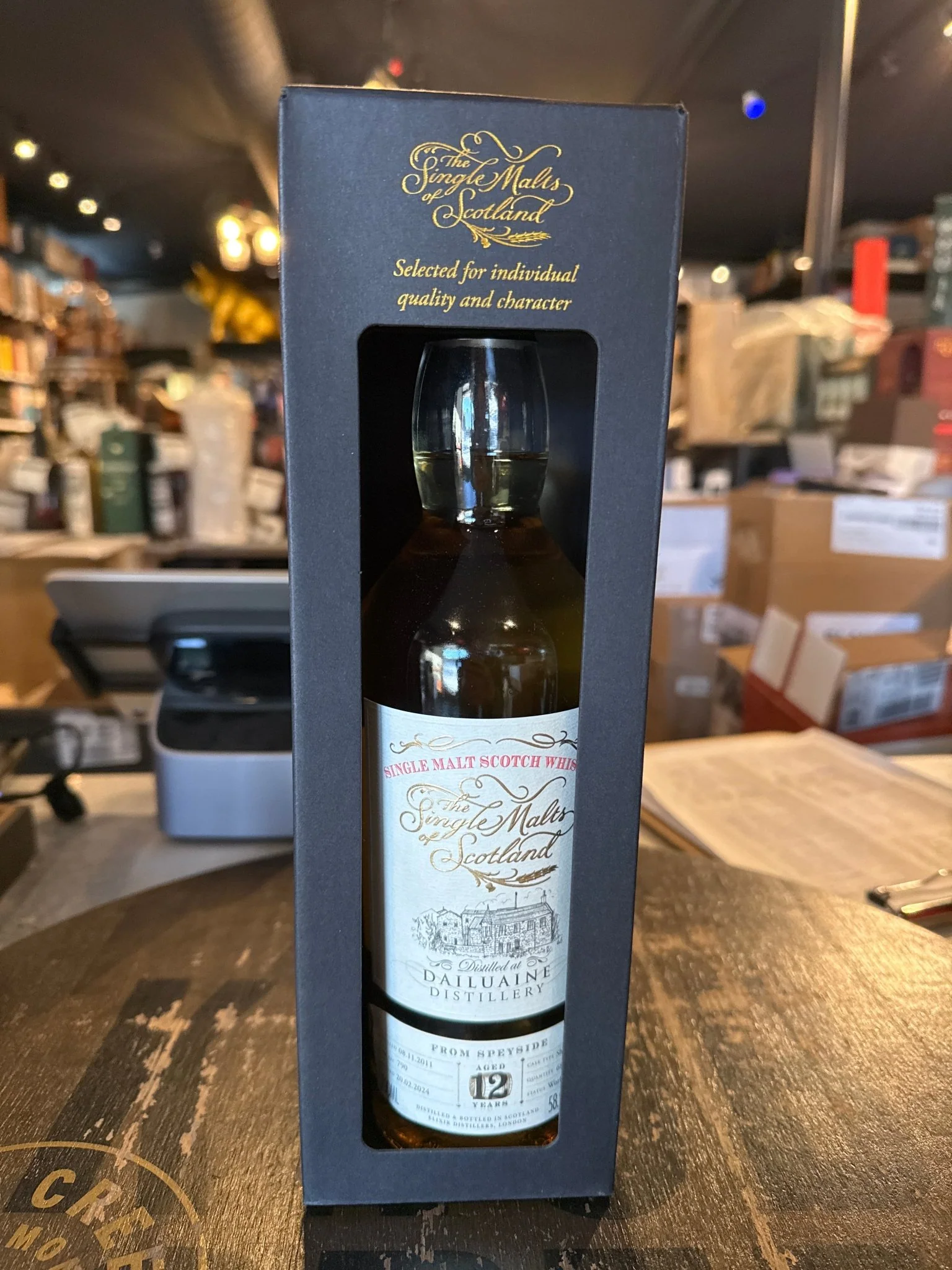 The Single Malts of Scotland - Dailuaine 2011 12year 58.9% Alc. Cask# 790 700ml