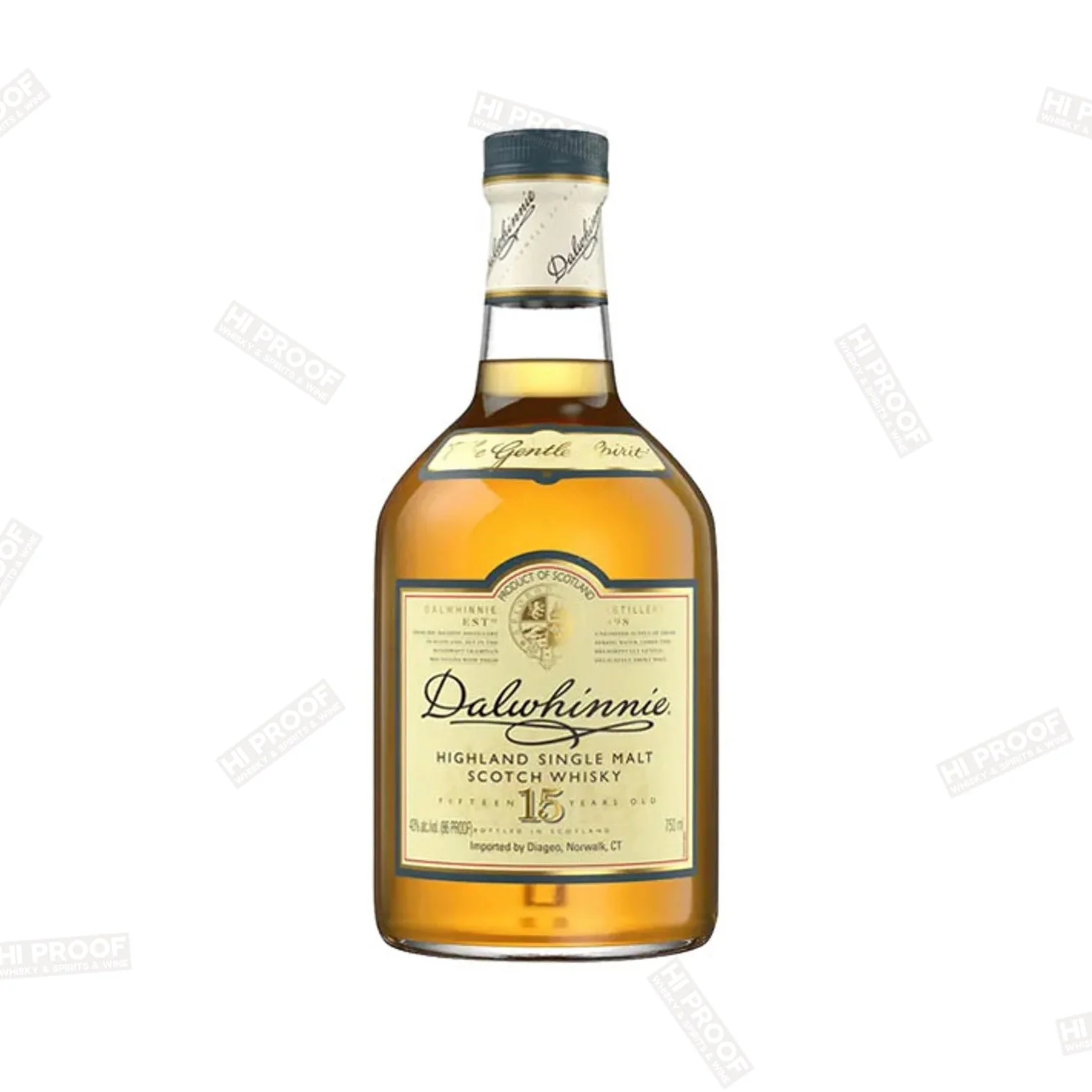 Dalwhinnie 15 Year Old Single Malt Scotch Whisky 750 ml