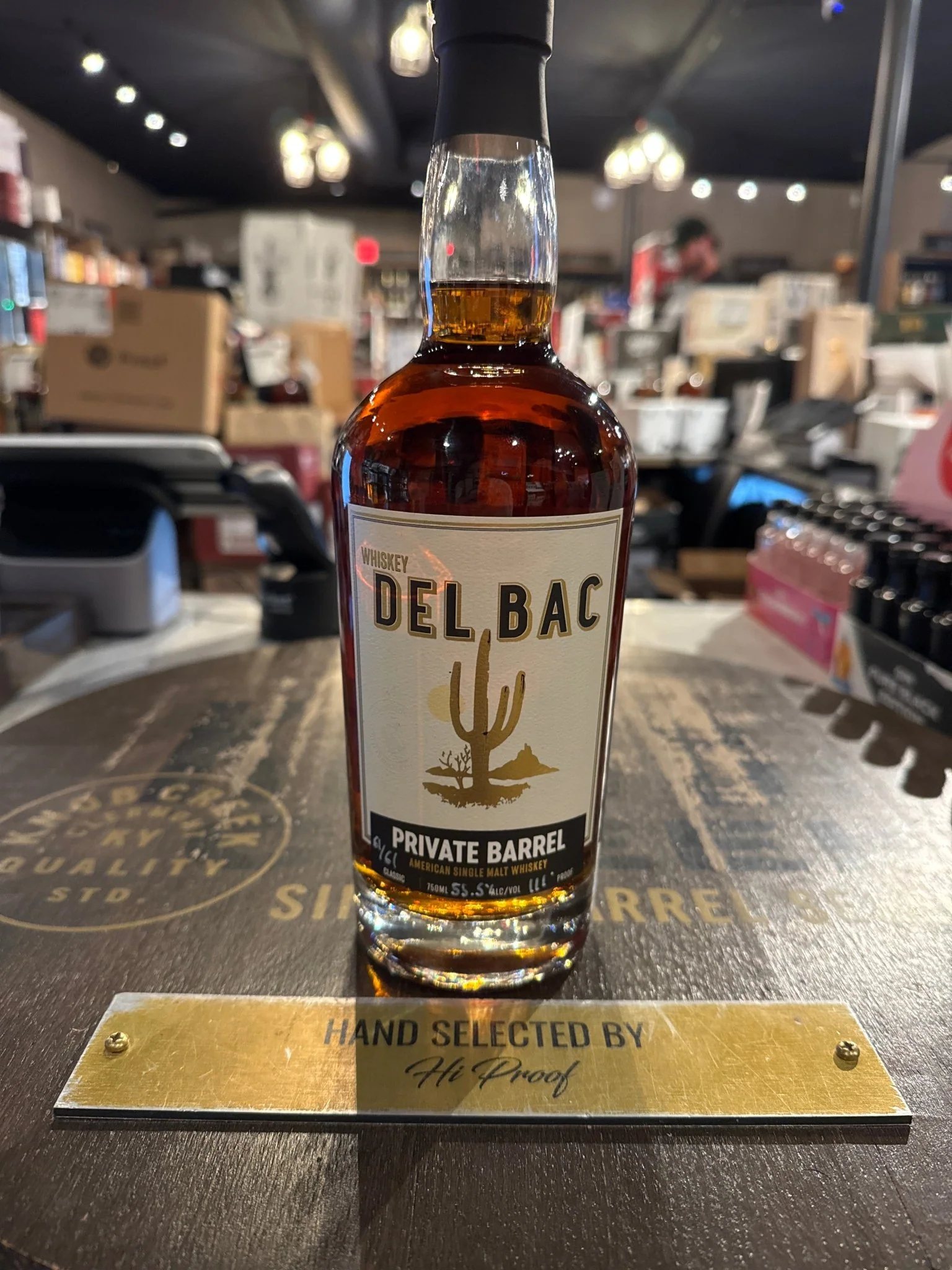 Del Bac Whiskey Classic Single Cask 111 Proof 750ml