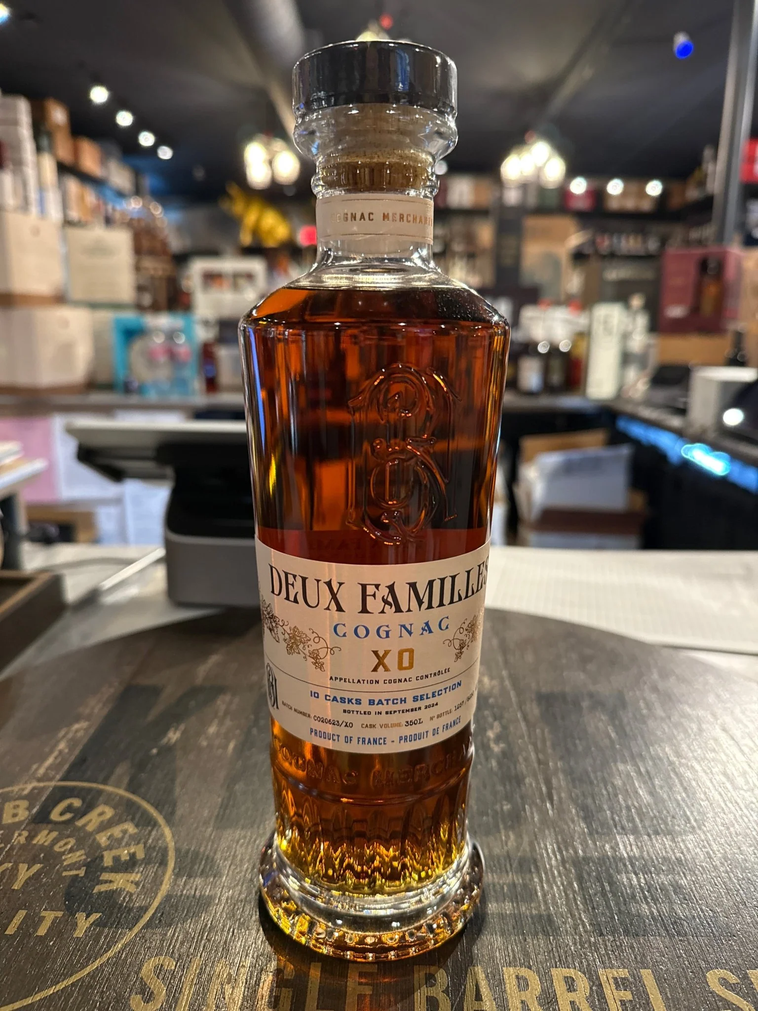 Deux Familles XO Cognac 87.2proof 750ml