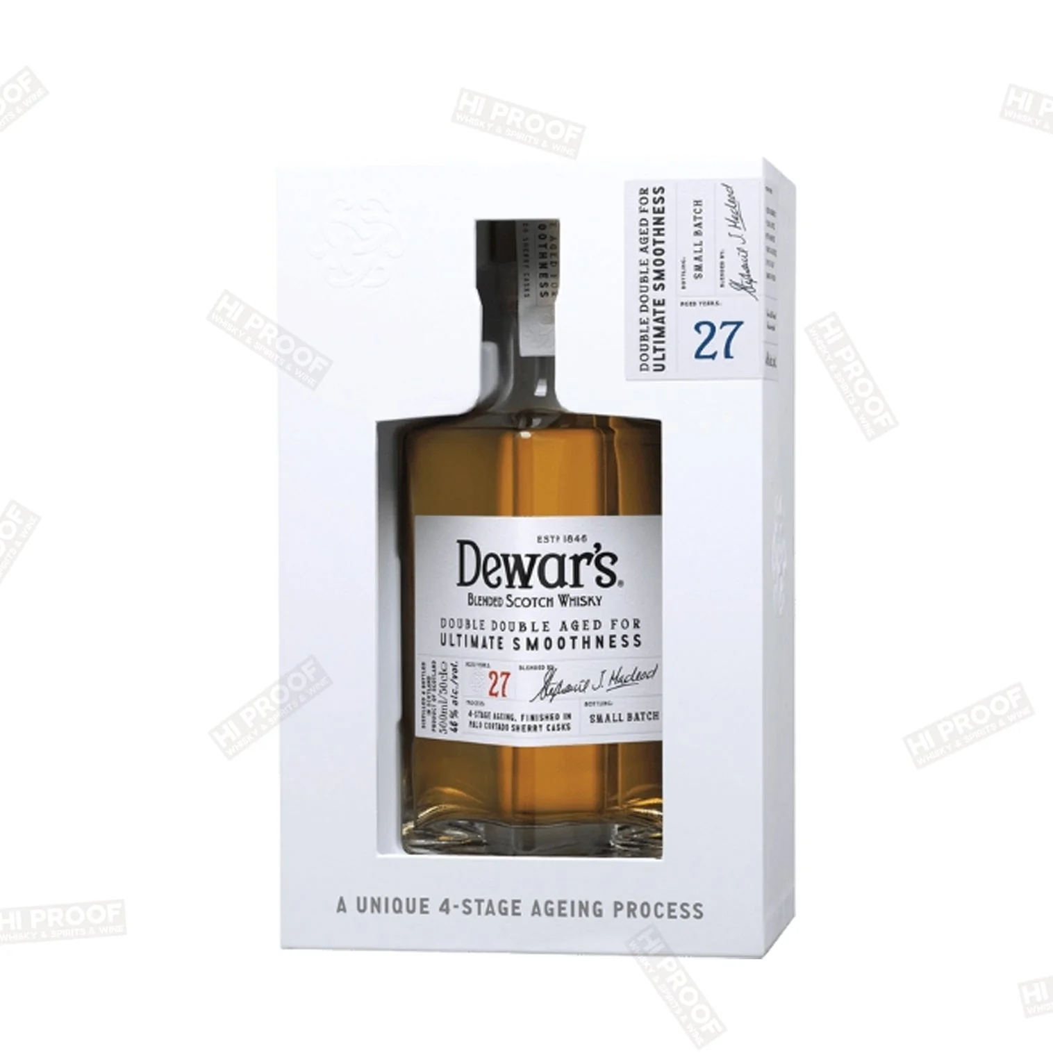 Dewars 27year Double Double Blended Scotch Whisky 375ml
