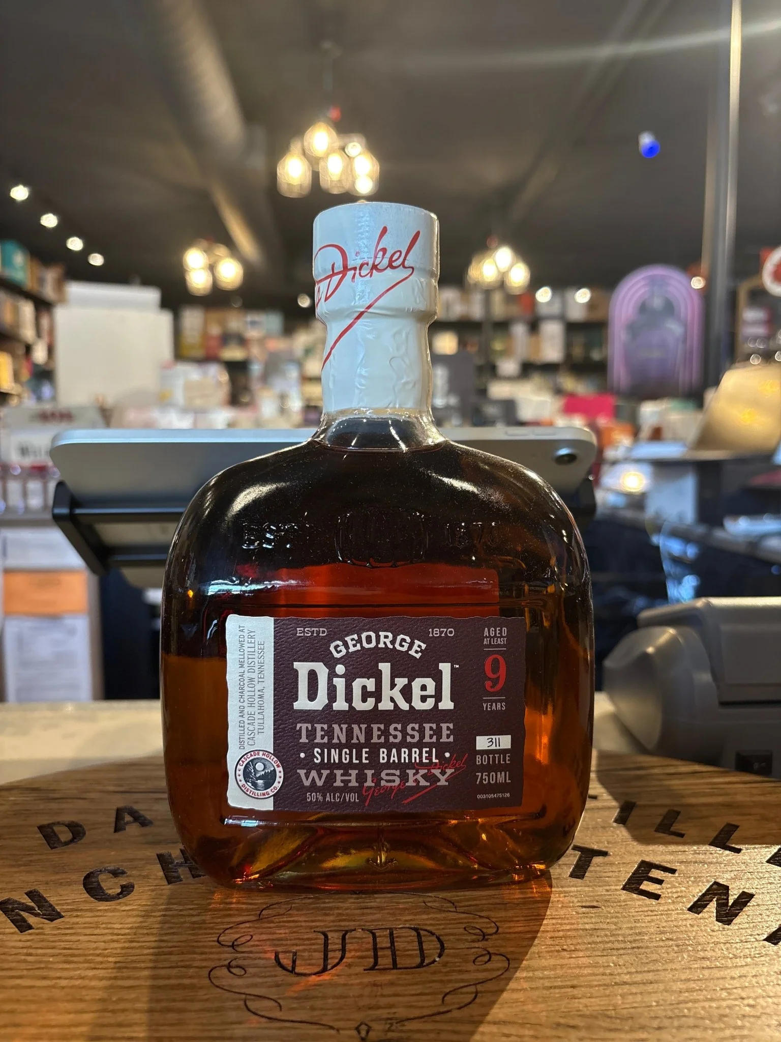Dickel Black 9 Year Single Barrel 100 Proof 750ml (14D0223820)