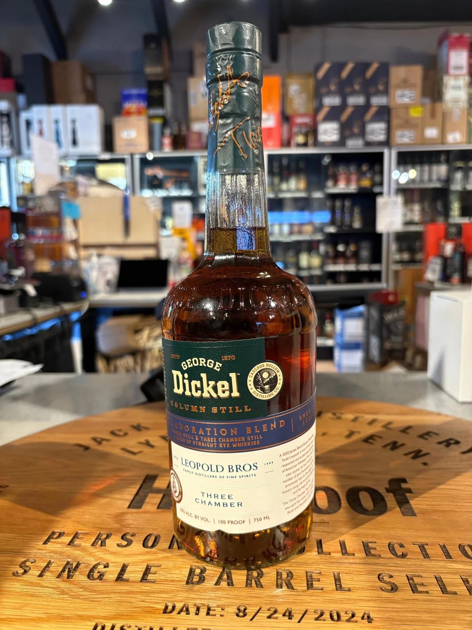 Dickel Rye X Leopold Bros Collaboration Blend 100 Proof 750ml