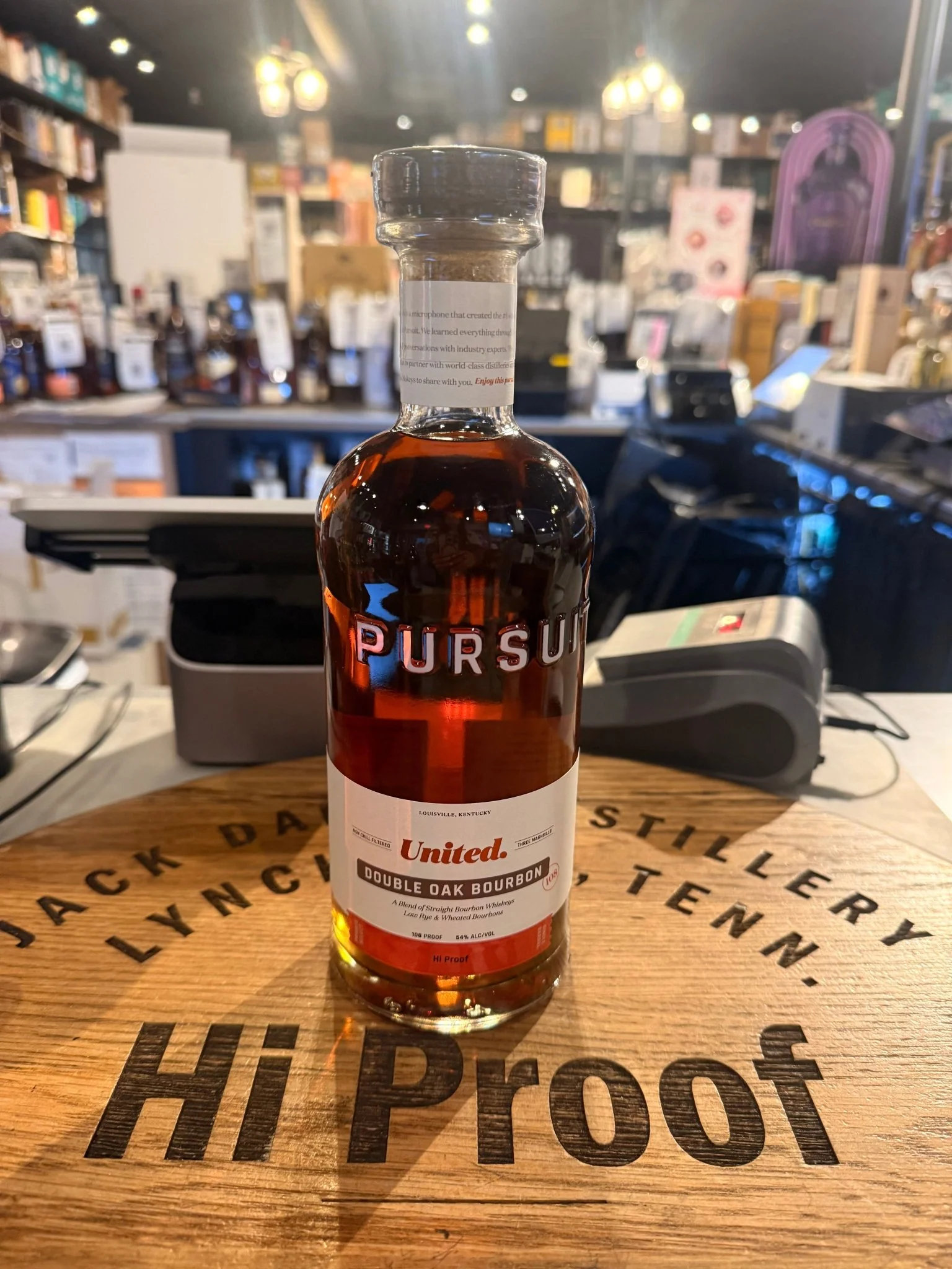 Pursuit Double Oaked Bourbon Hi Proof Store Pick 700ml 12CF-A-09-TB