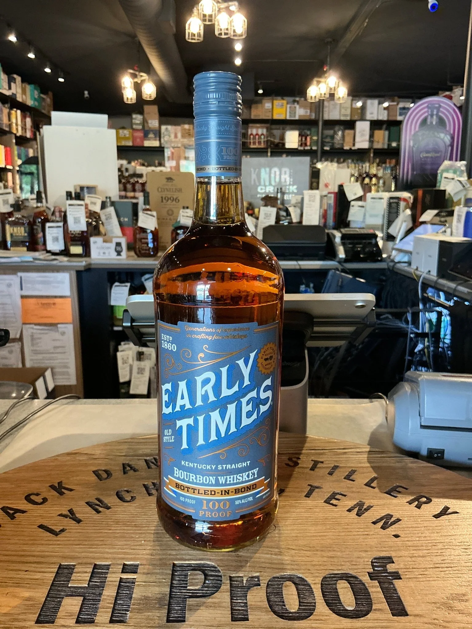 Early Times Bottled in Bond Bourbon 1L